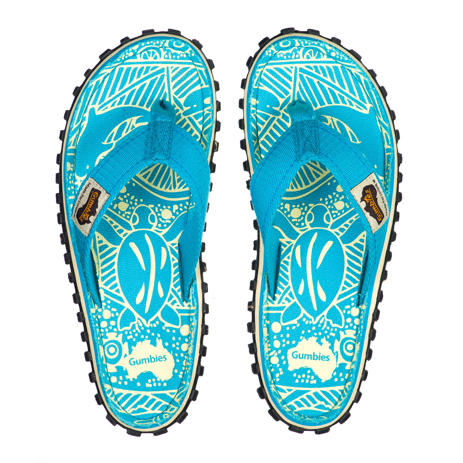 GUMBIES Zehentrenner – TURQUOISE 