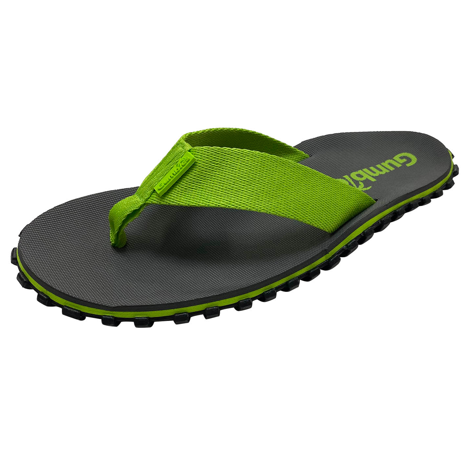 GUMBIES Zehentrenner – Duckbill, Grey/Lime