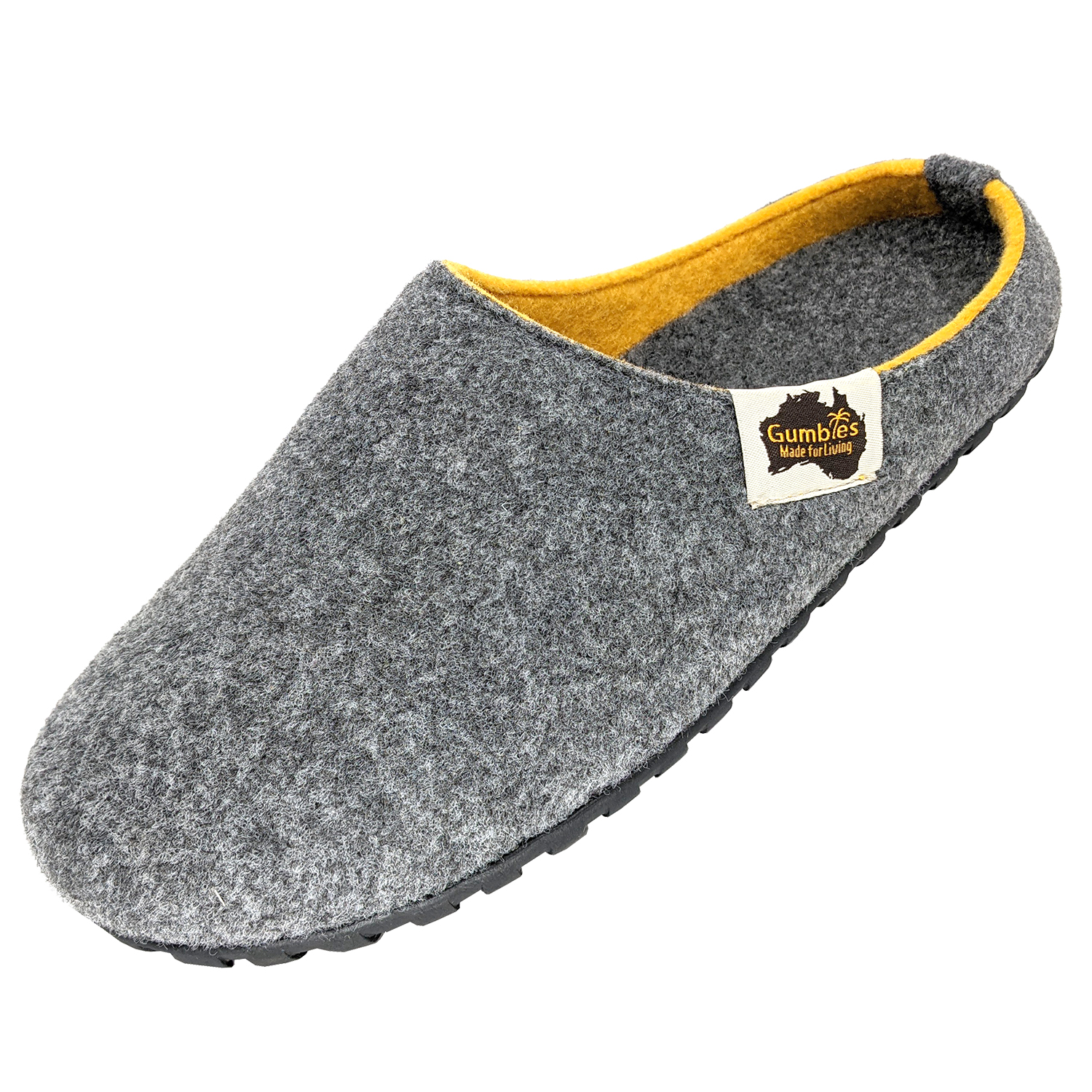 GUMBIES – Outback Slipper, Grey Curry 