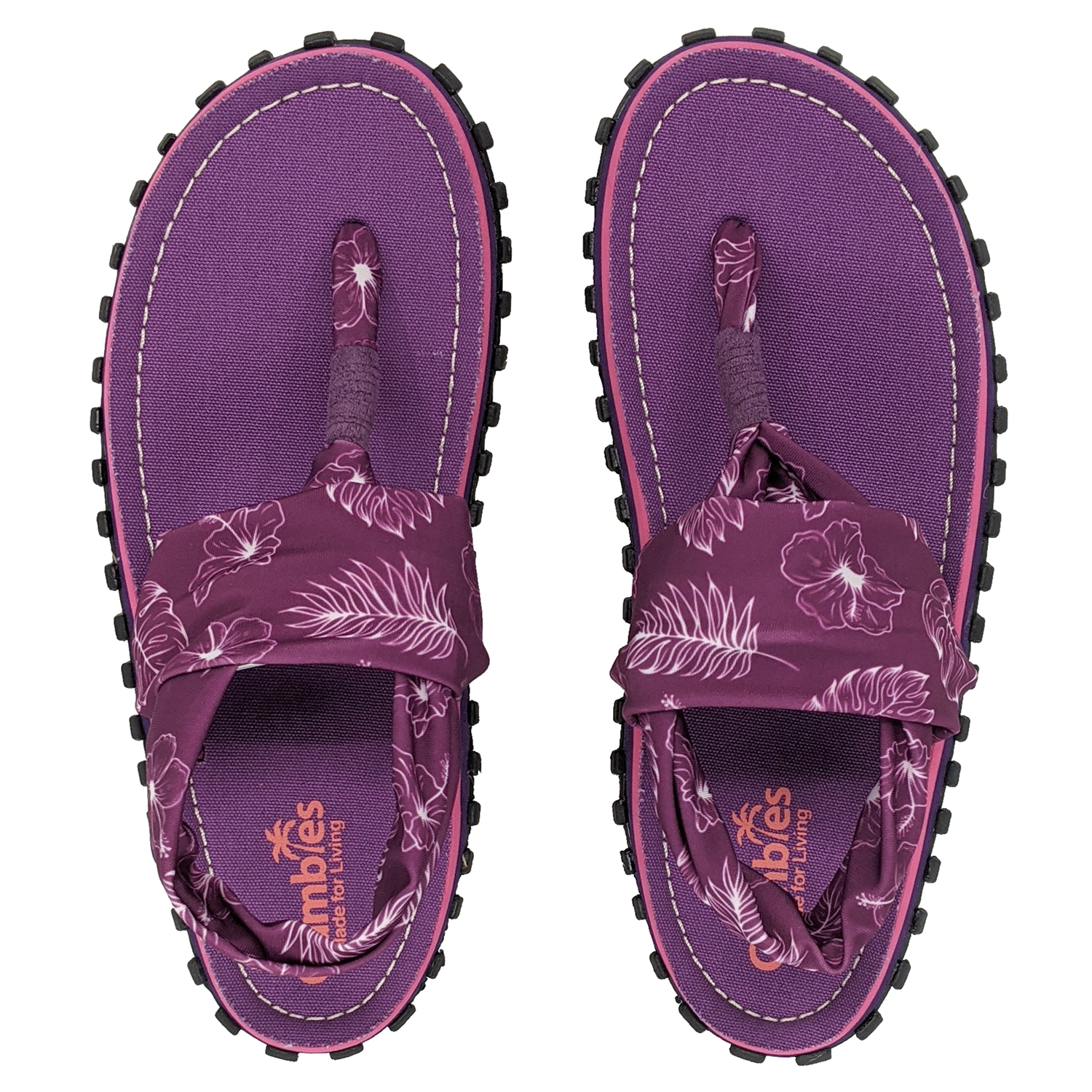  GUMBIES Zehentrenner Slingbacks – PURPLE