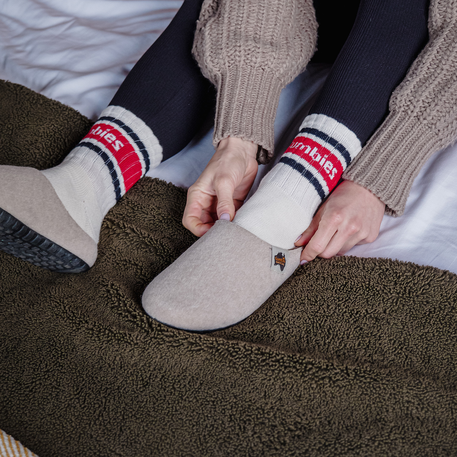 Oatmeal Chocolate – Outback Slipper