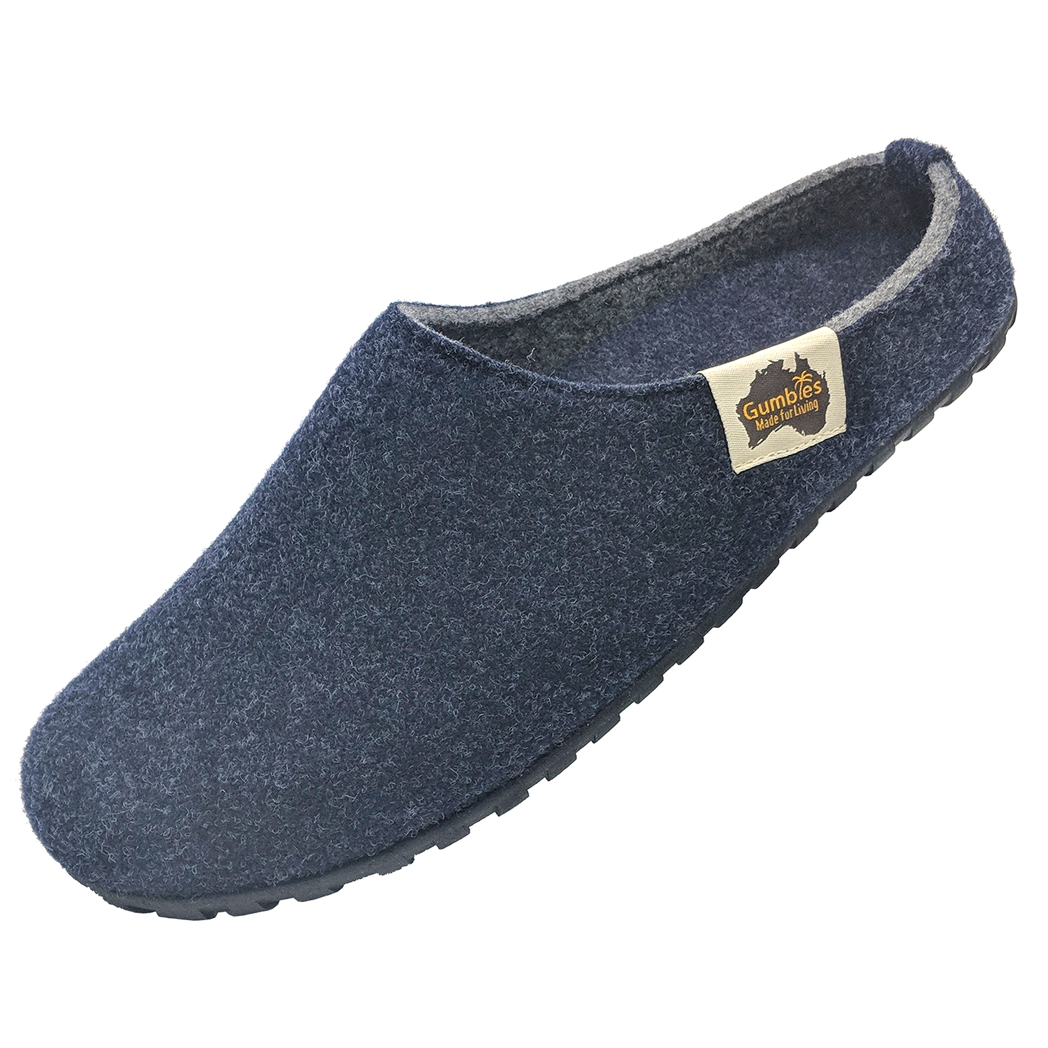 Navy Grey – Outback Slipper