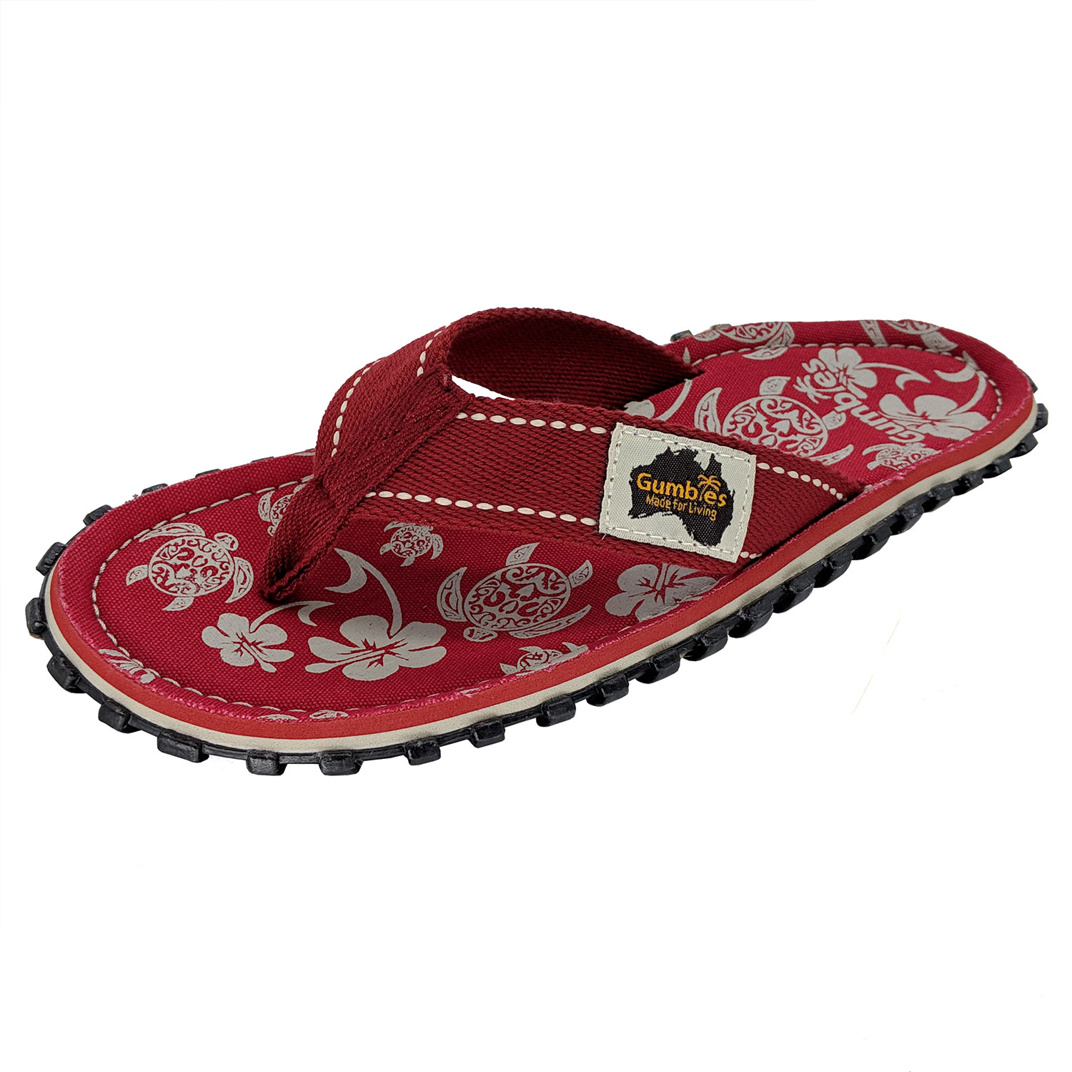 GUMBIES Zehentrenner – Pacific Red 