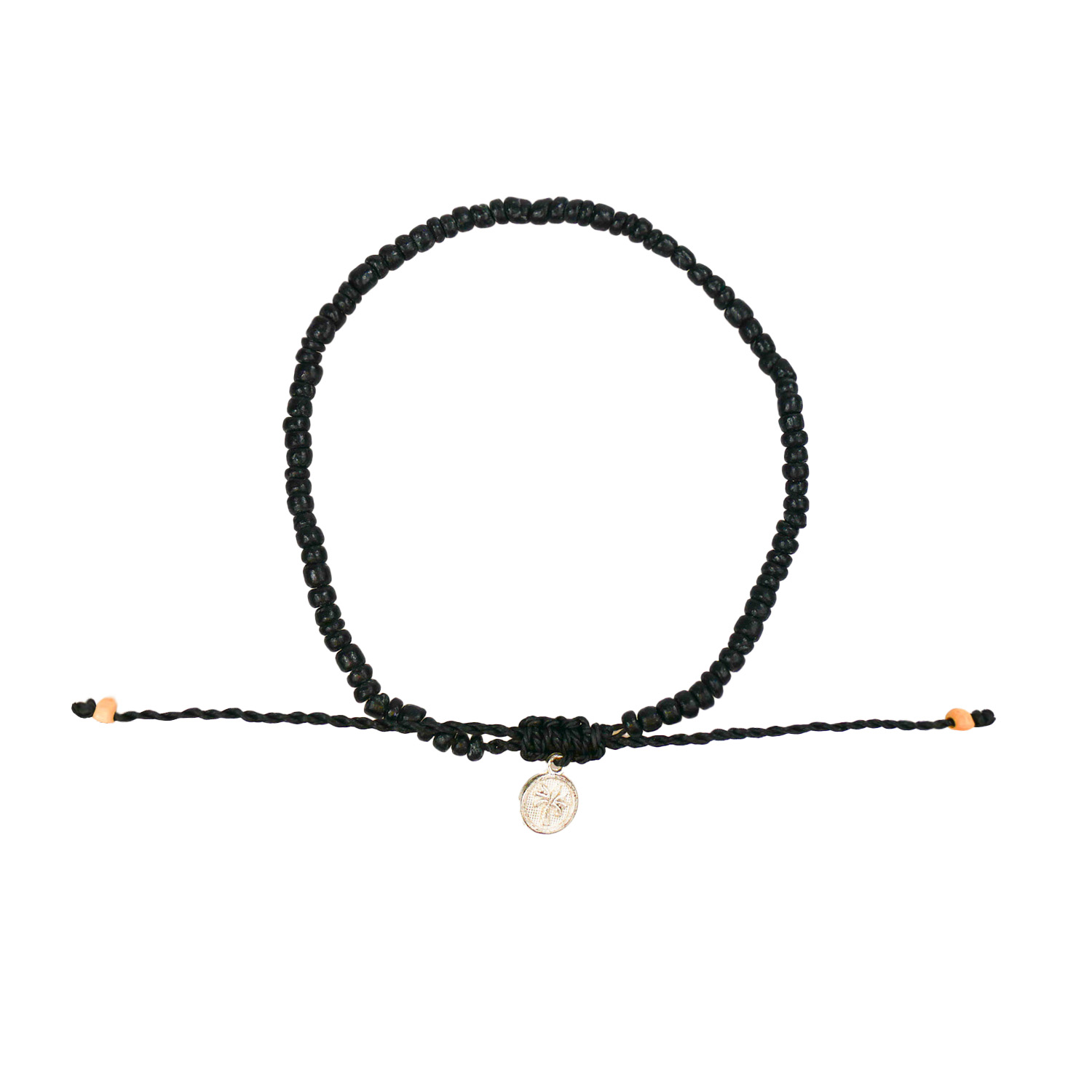 Fußkettchen Coconut Beach Anklet – Black Fußkettchen Coconut Beach Anklet – Black