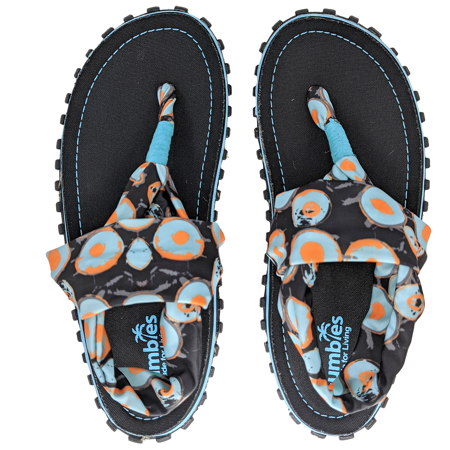 Navy Spots – Slingbacks Sommersandale
