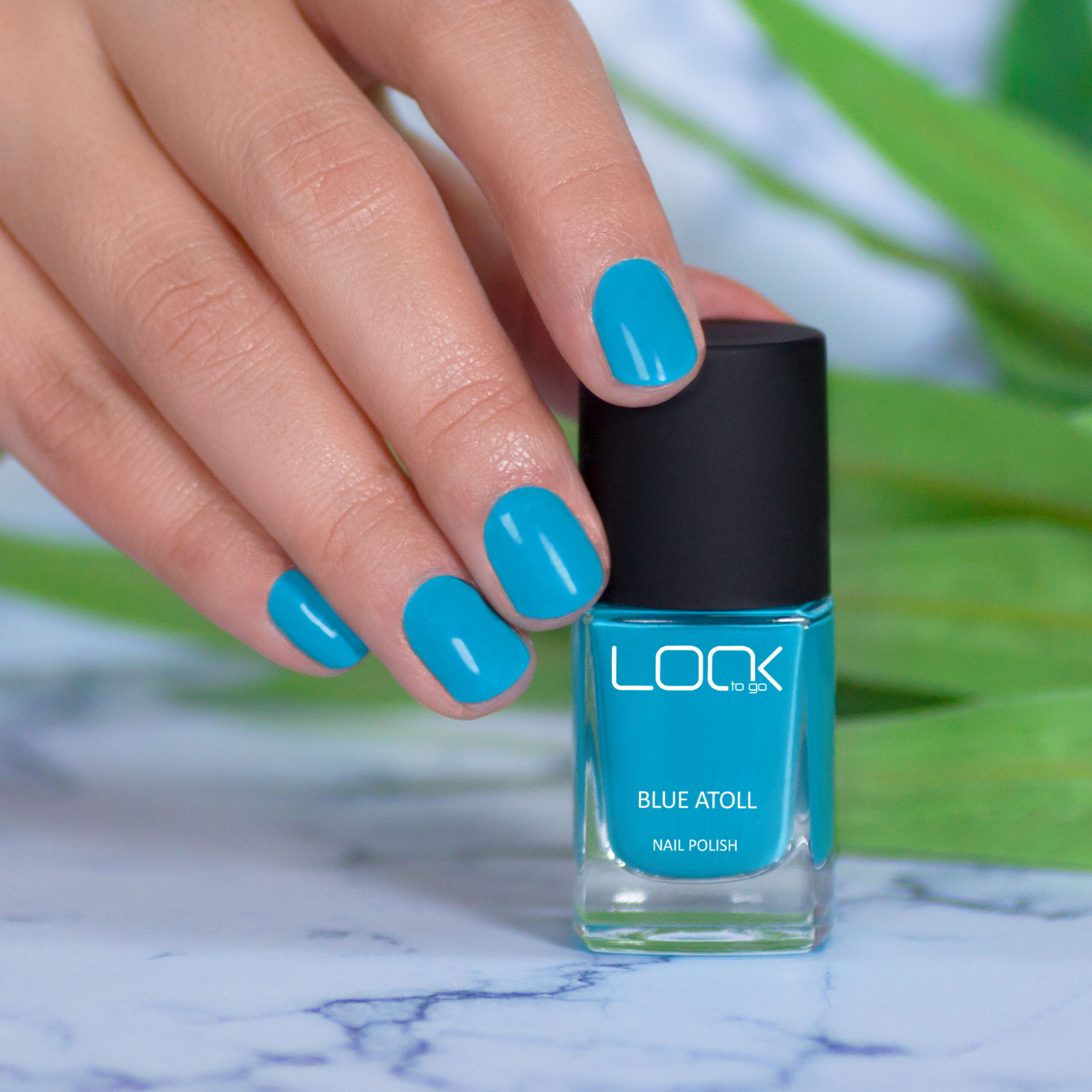 Nagellack "Blue Atoll" von Look-To-Go