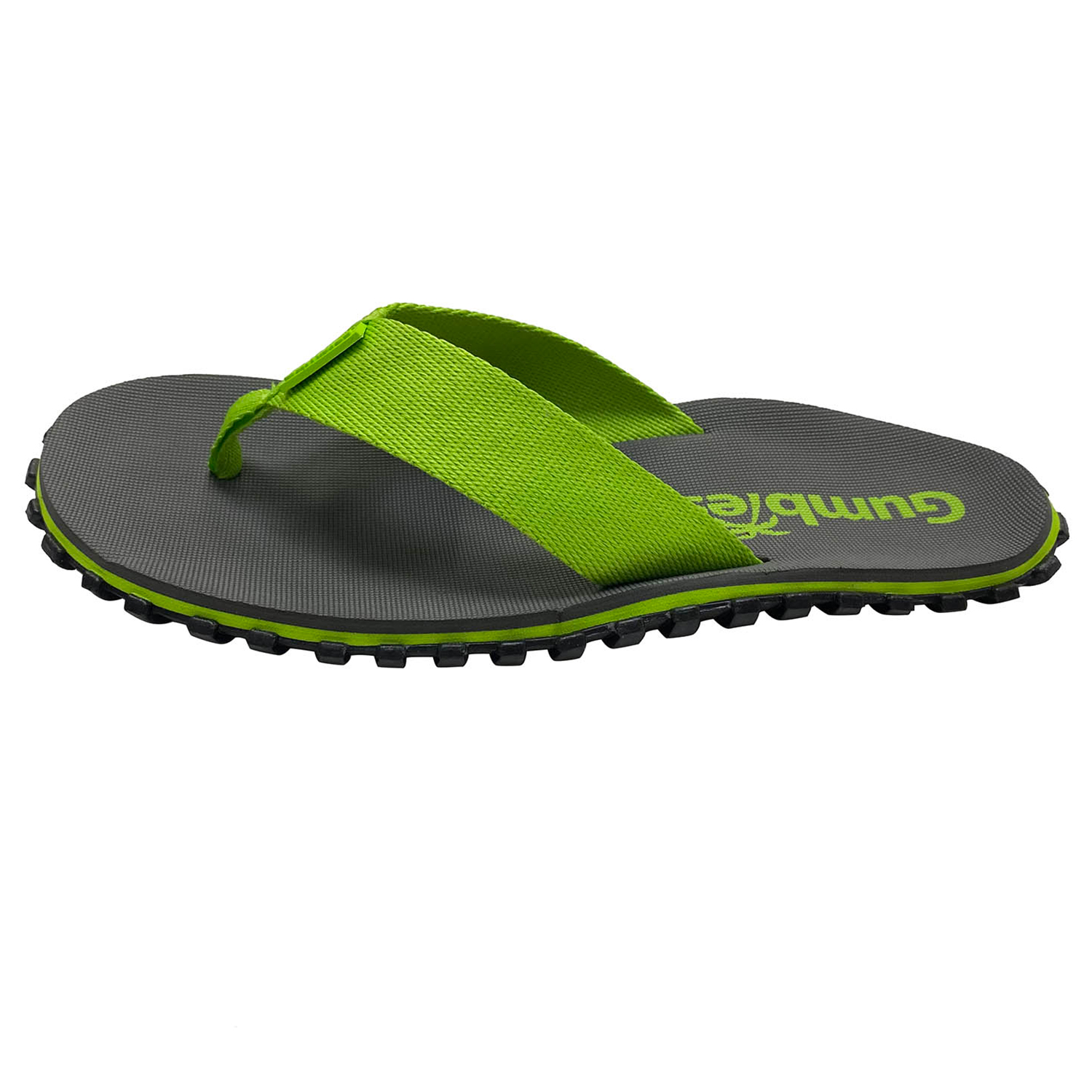 GUMBIES Zehentrenner – Duckbill, GREY/LIME