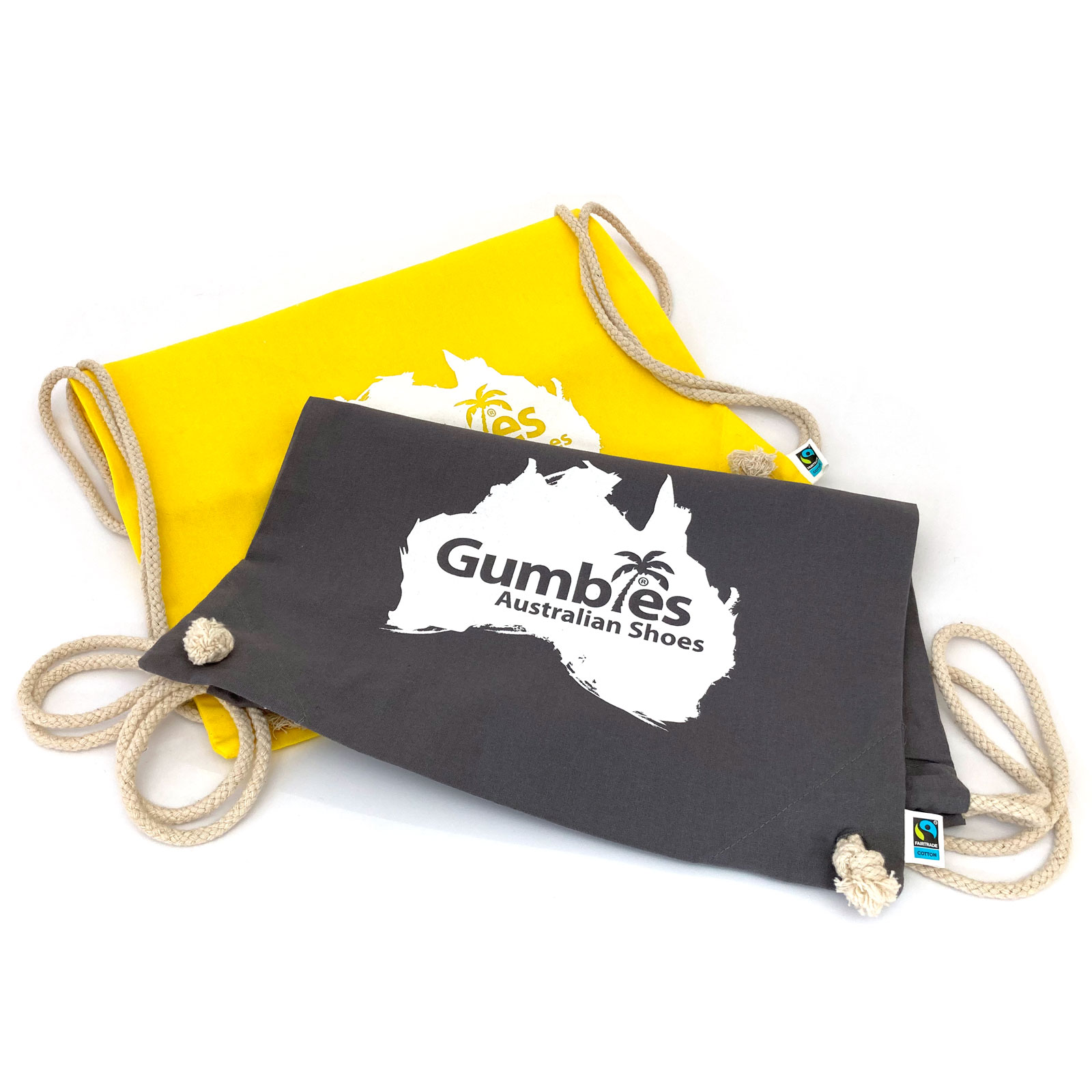 GUMBIES – Rucksackbeutel Grau 