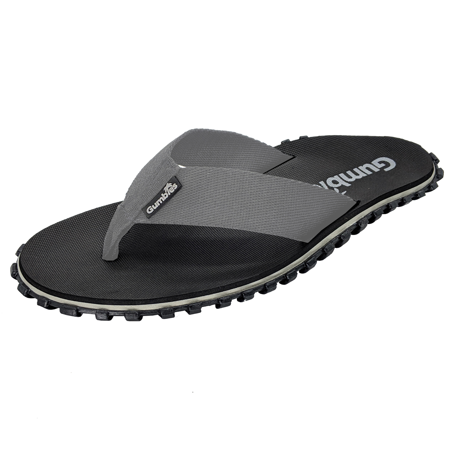 GUMBIES Zehentrenner – Duckbill, Black/Grey 