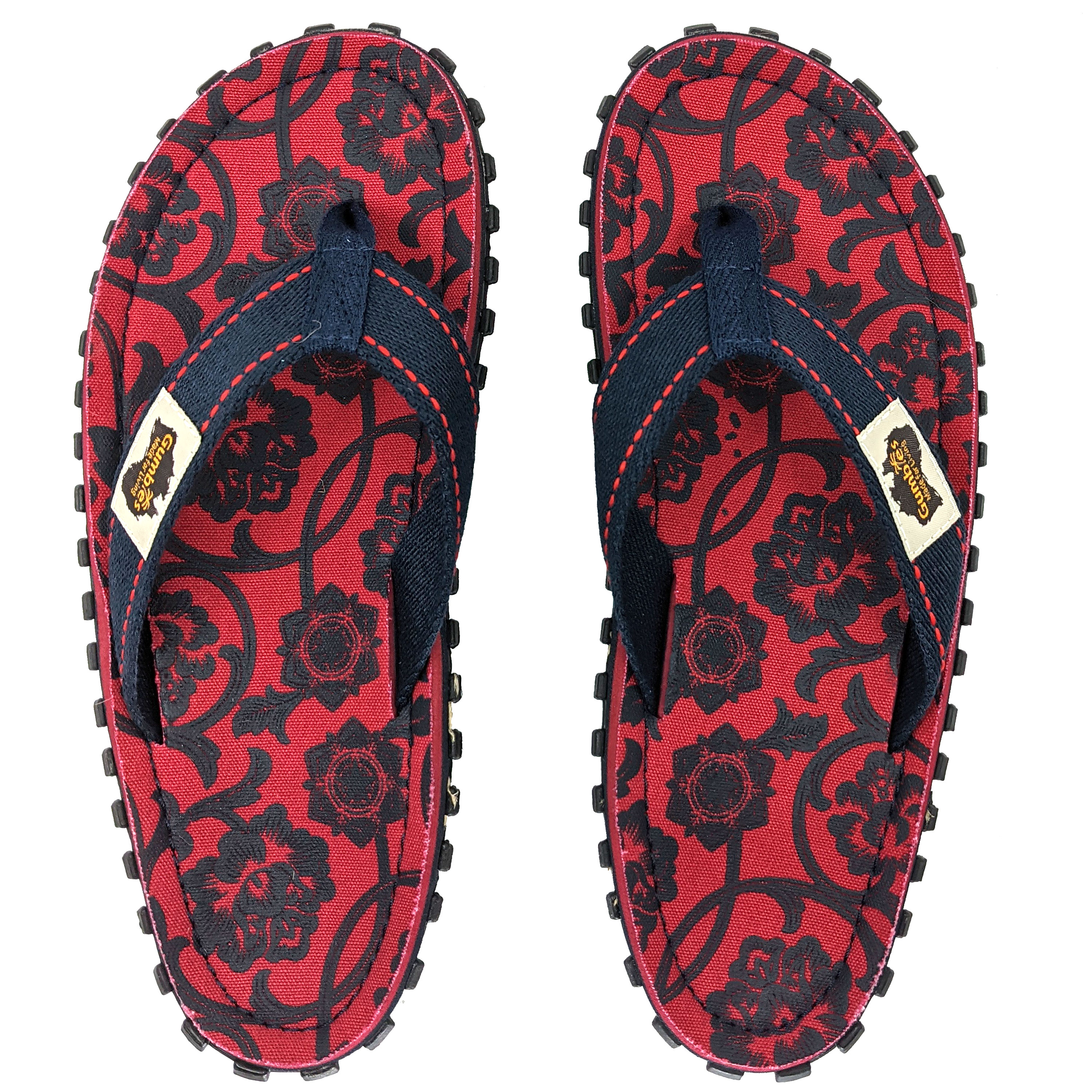 Red & Blue Rose – Original Flip Flops