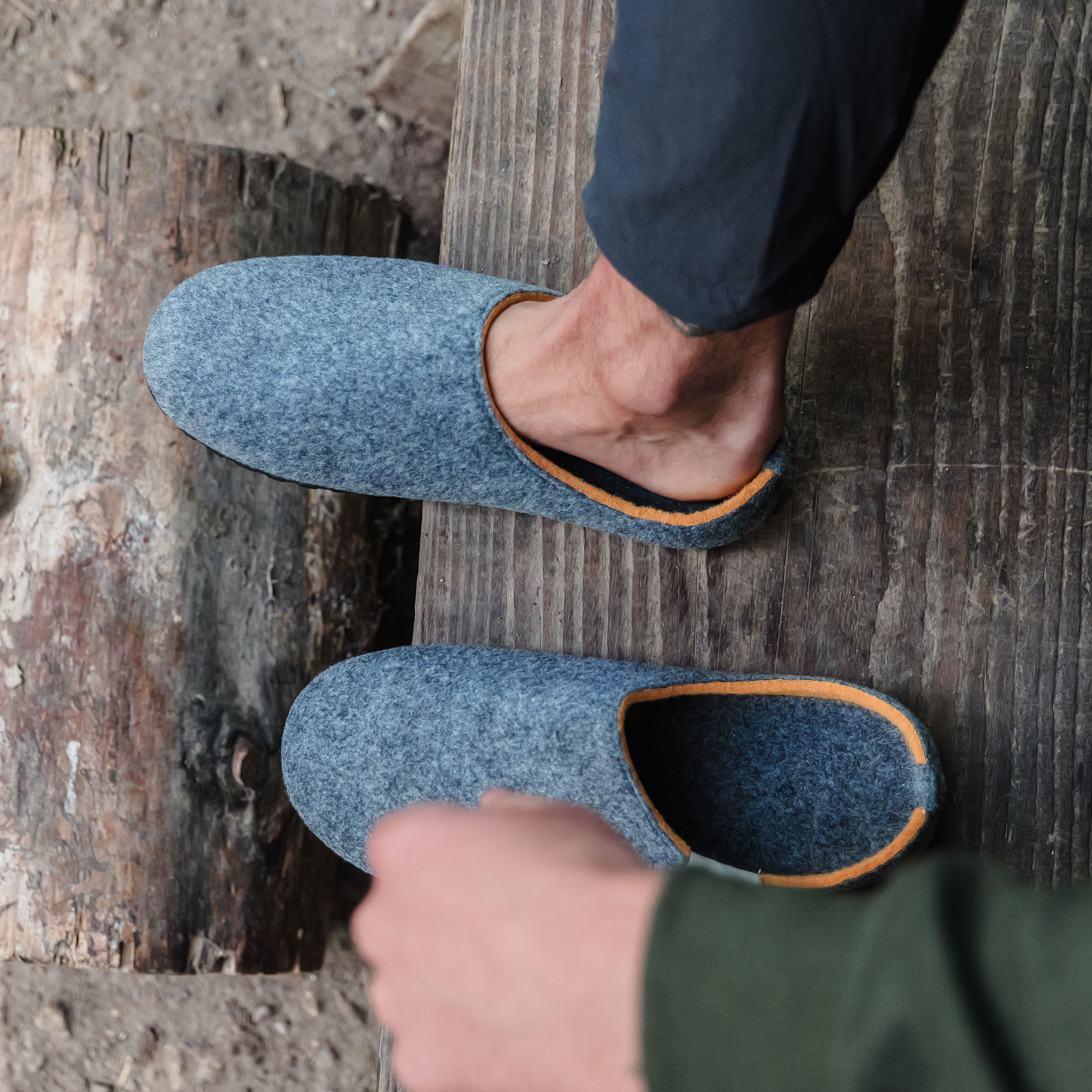Grey Curry – Outback Slipper