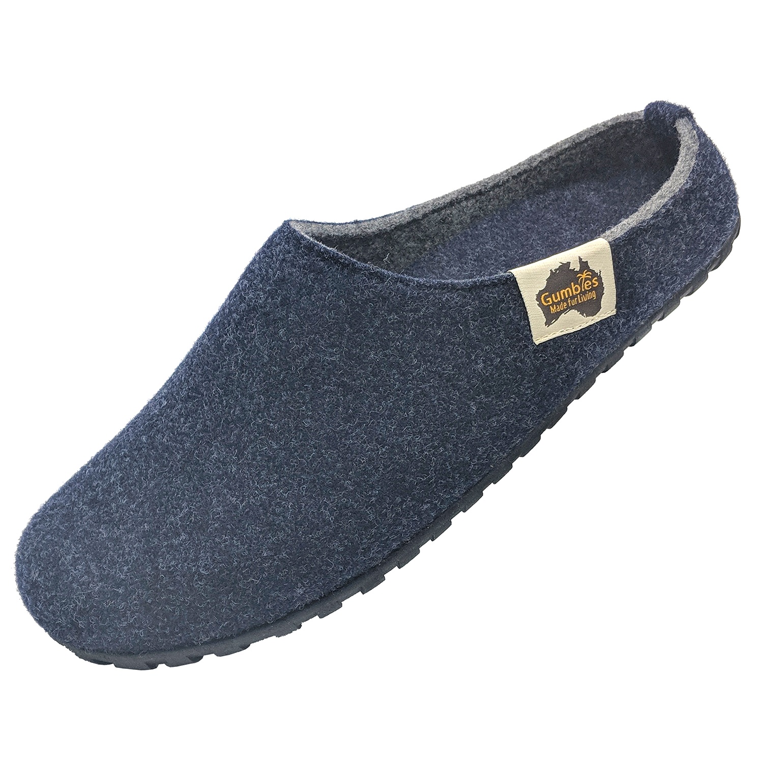 GUMBIES – Outback Slipper, Navy Grey 