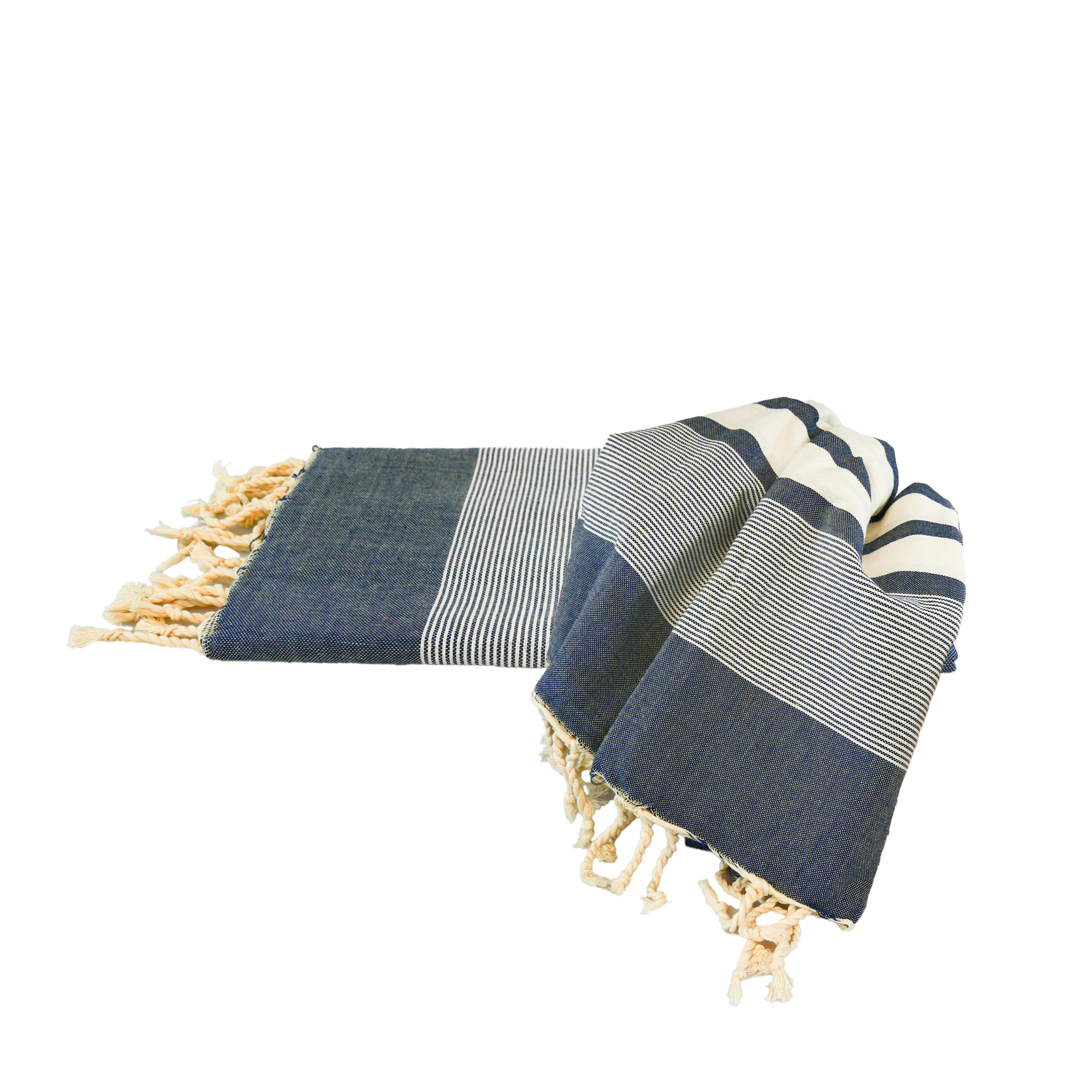 Strandtuch Stripes – Navy
