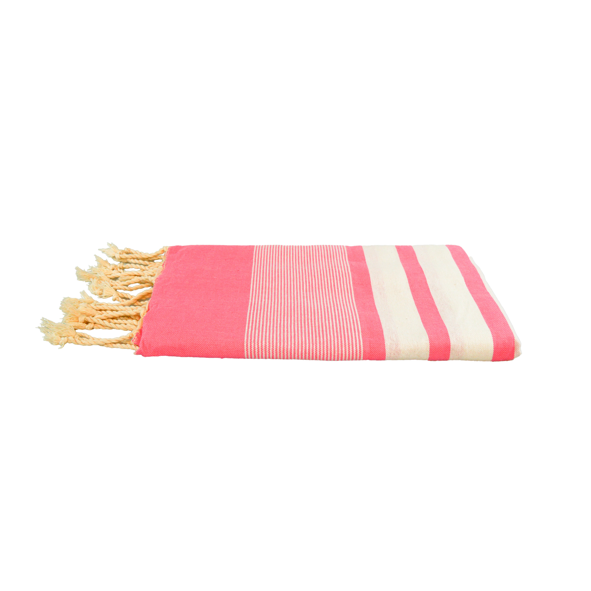 Strandtuch Stripes – Rosa