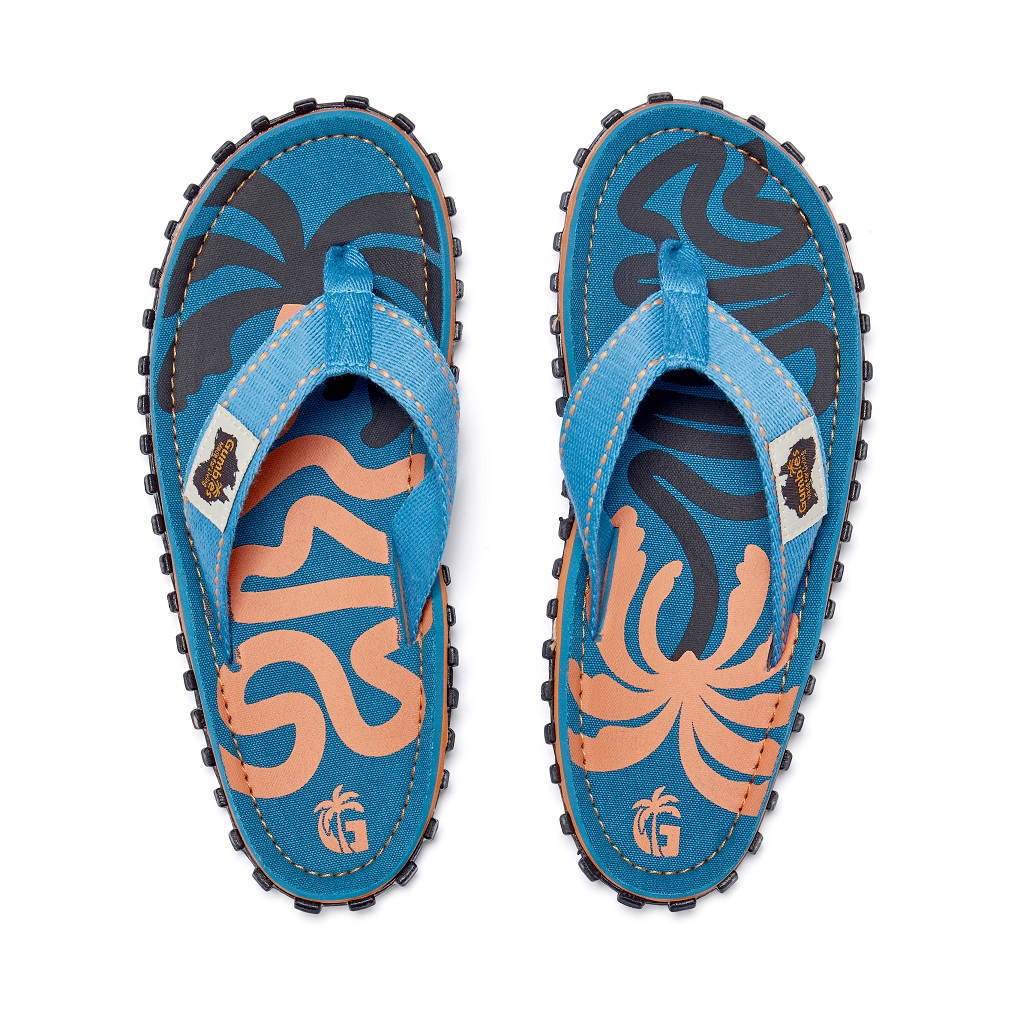 Blue Palmetto – Original Flip Flops