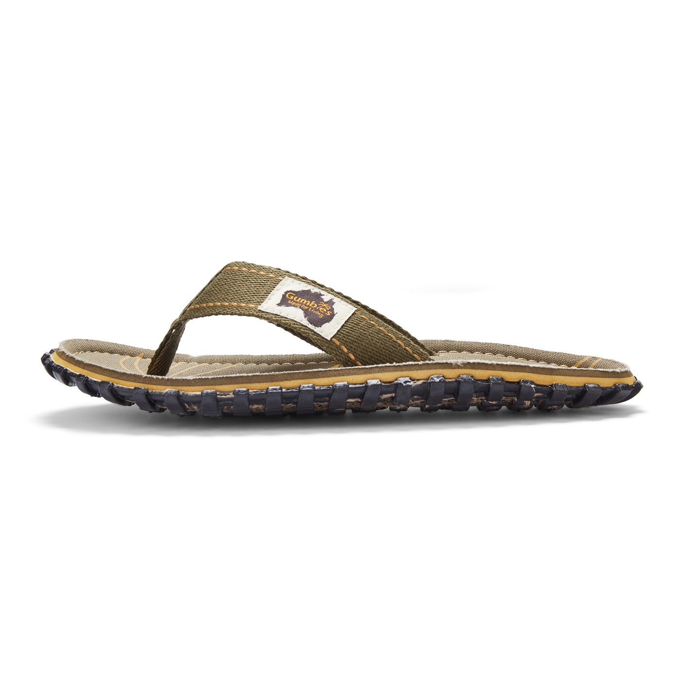 Palm Leaf Khaki – Original Flip Flops