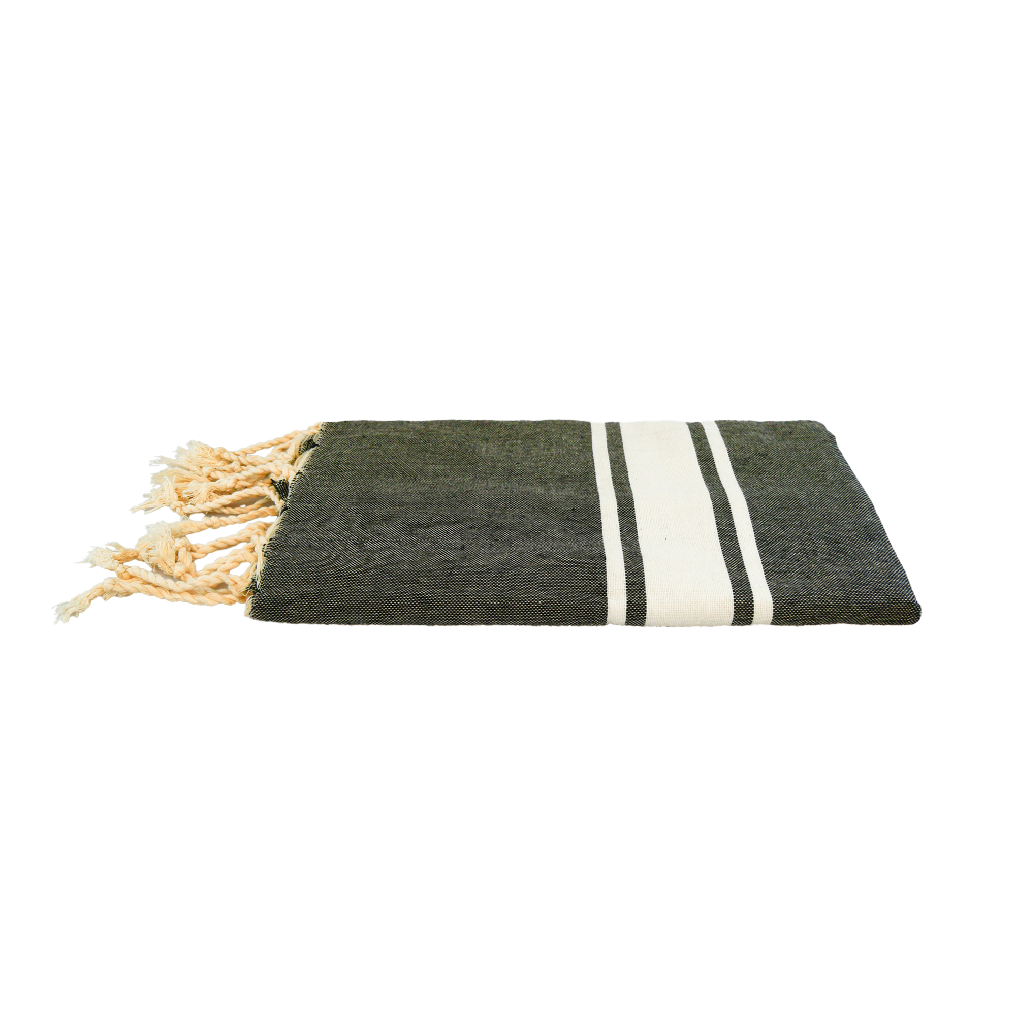 Strandtuch Traditionell – Schwarz