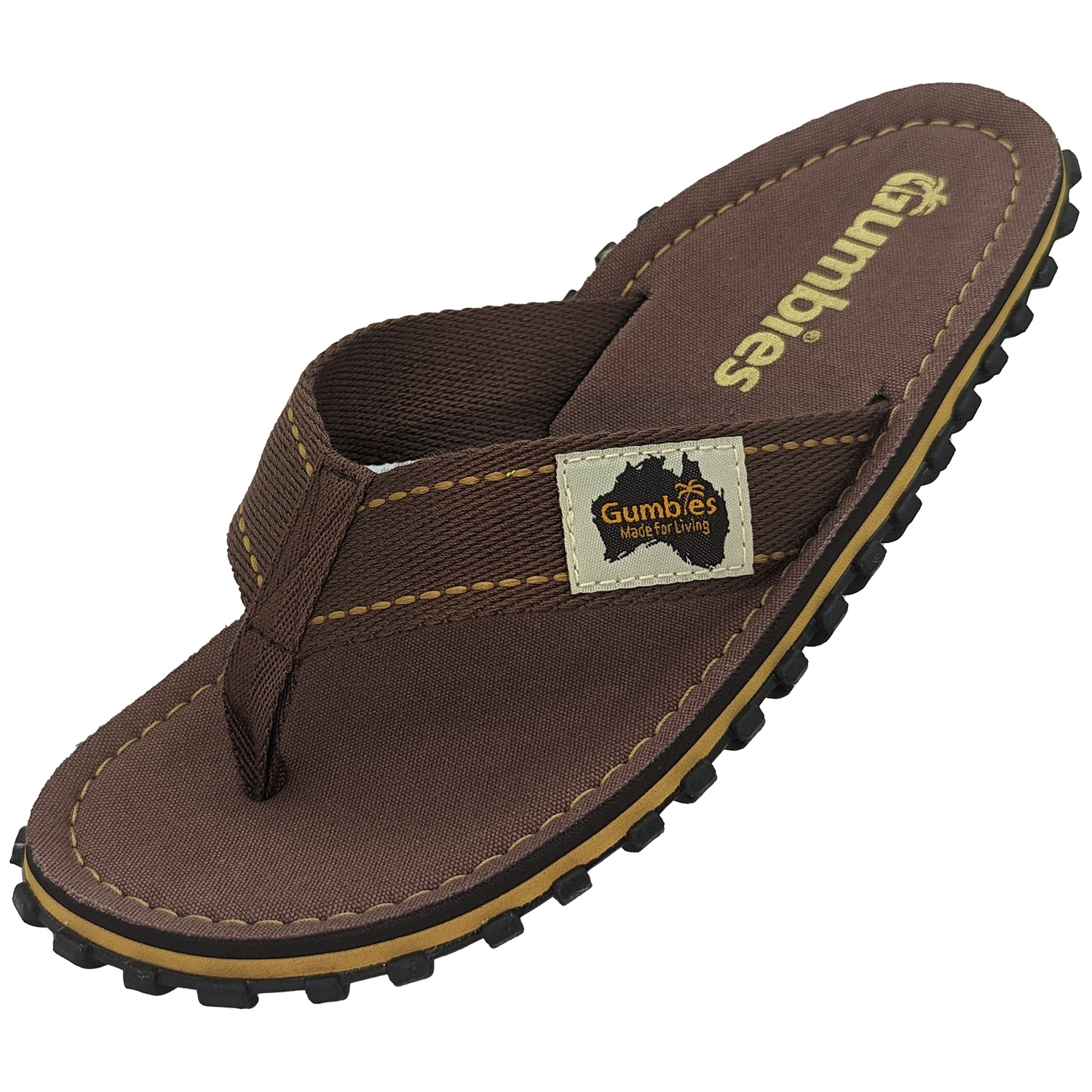 GUMBIES Zehentrenner Classic – Brown