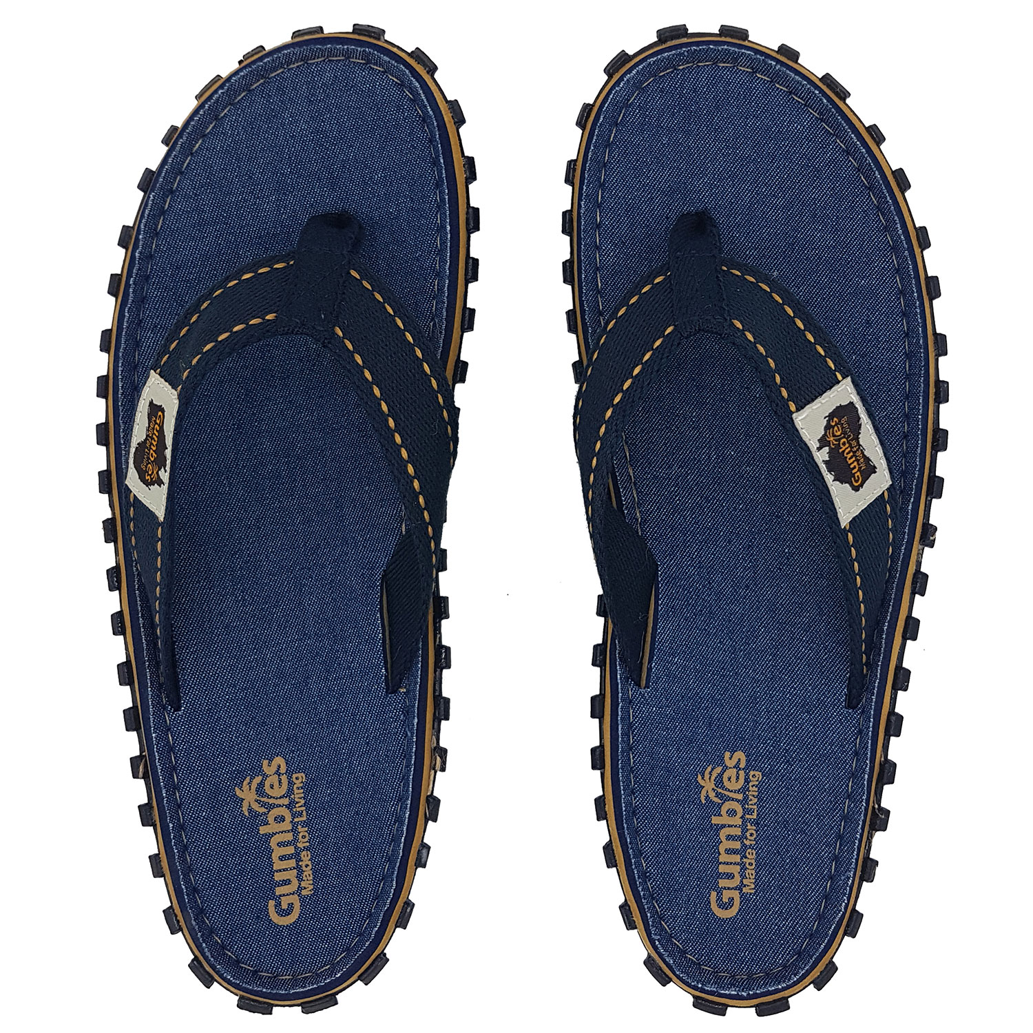 Dark Denim – Original Flip Flops
