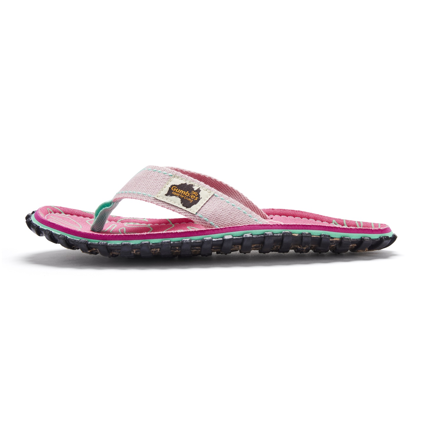 Blush Hibiscus – Kids Original Flip Flops
