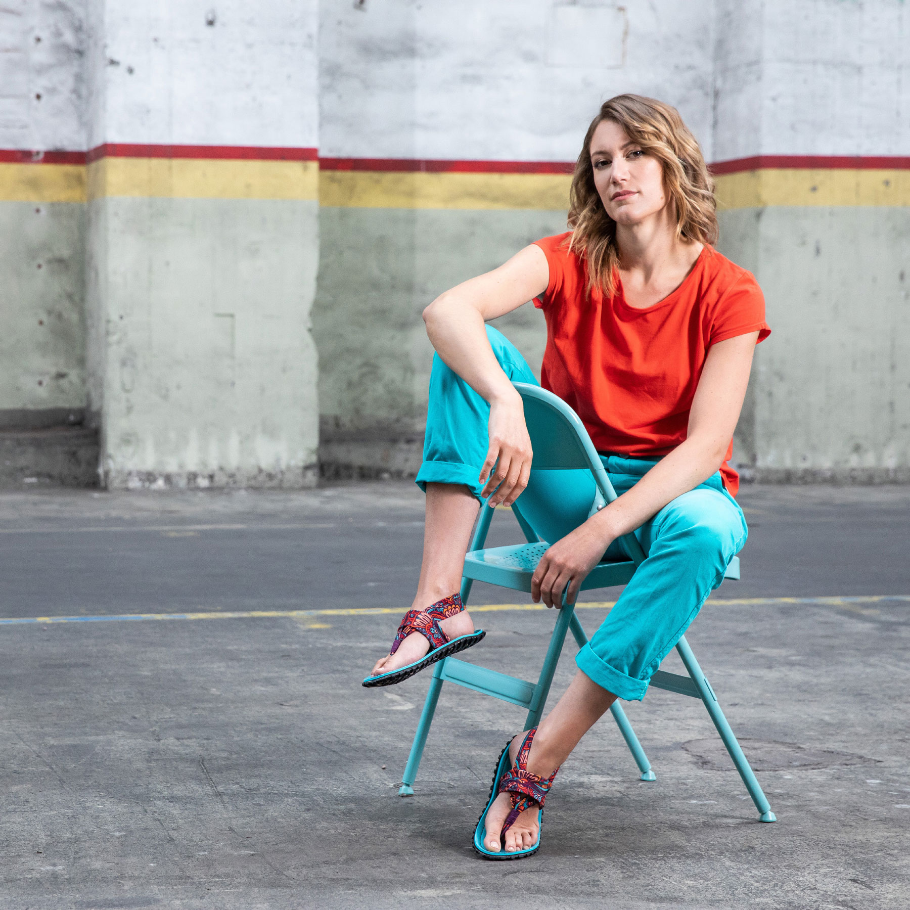Vintage  – Slingbacks Sommersandale
