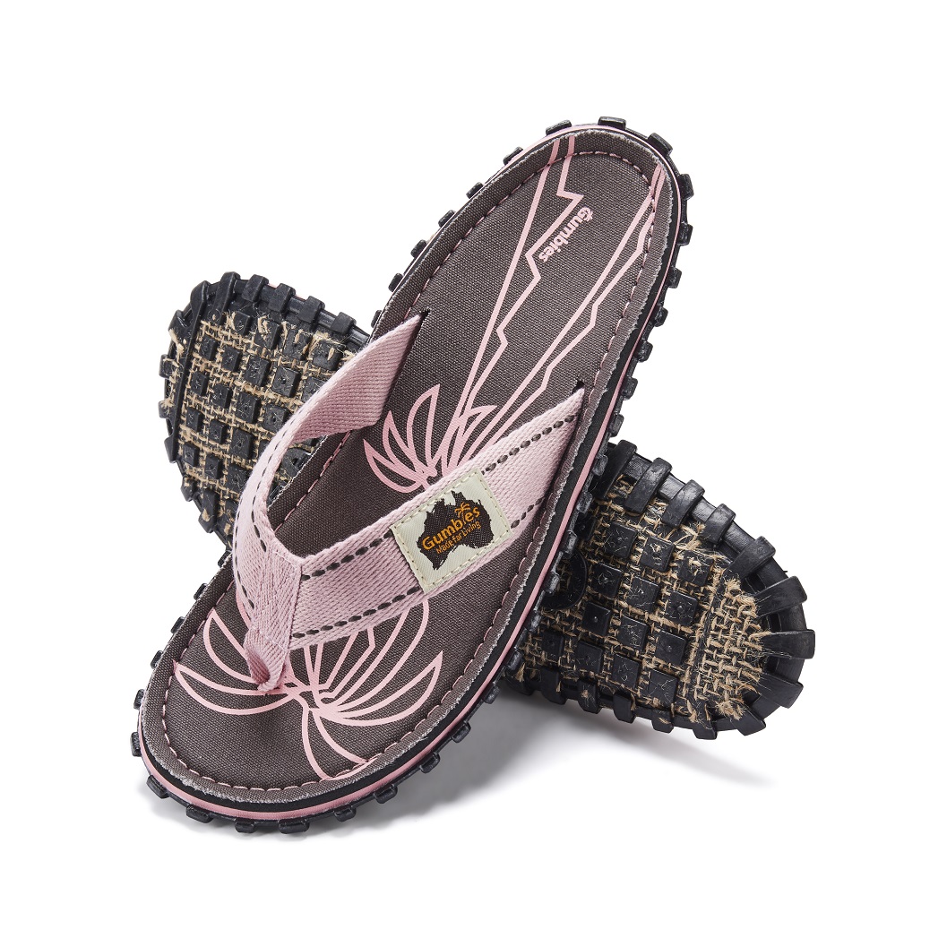 Palm Leaf Pink – Original Flip Flops
