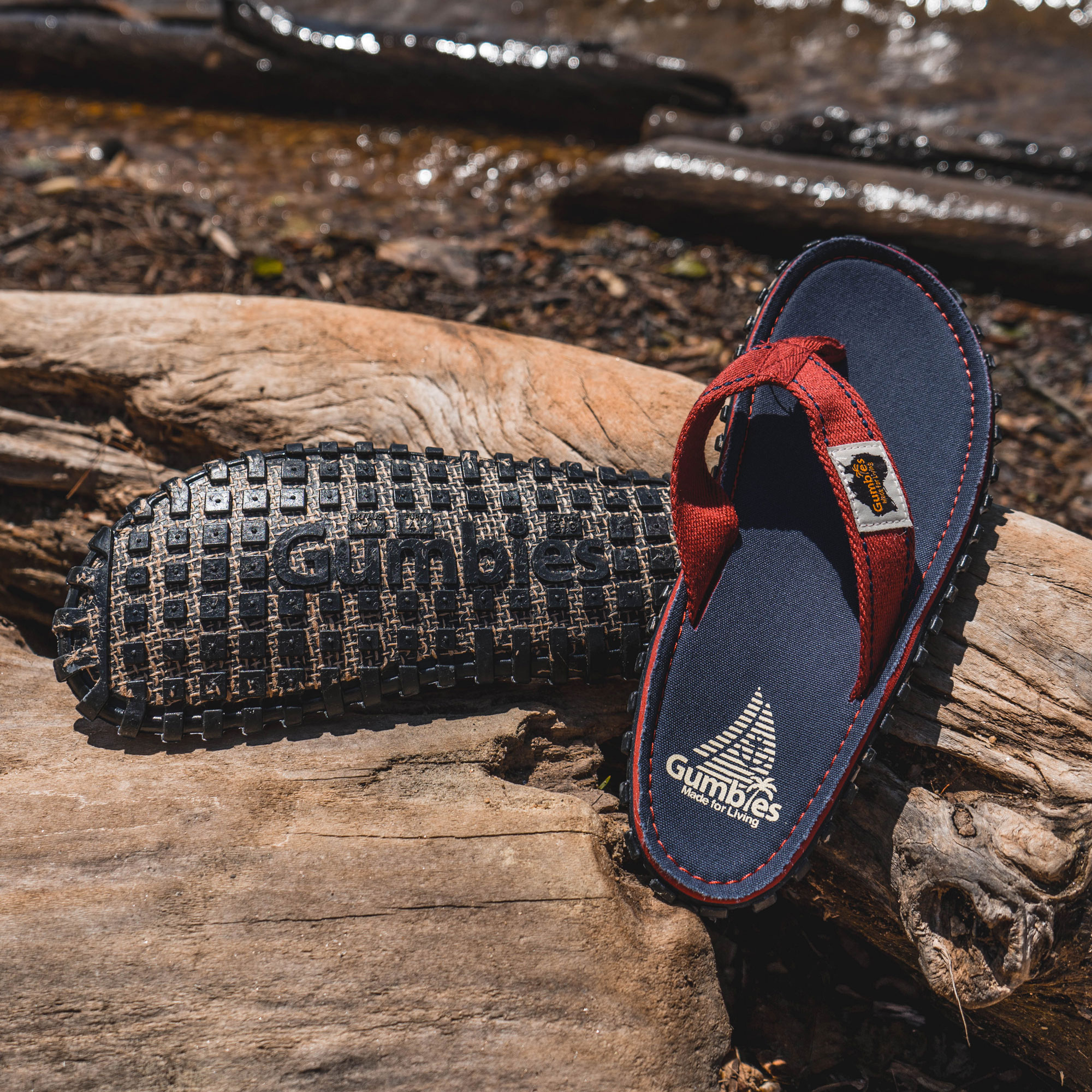 Navy Coast – Original Flip Flops