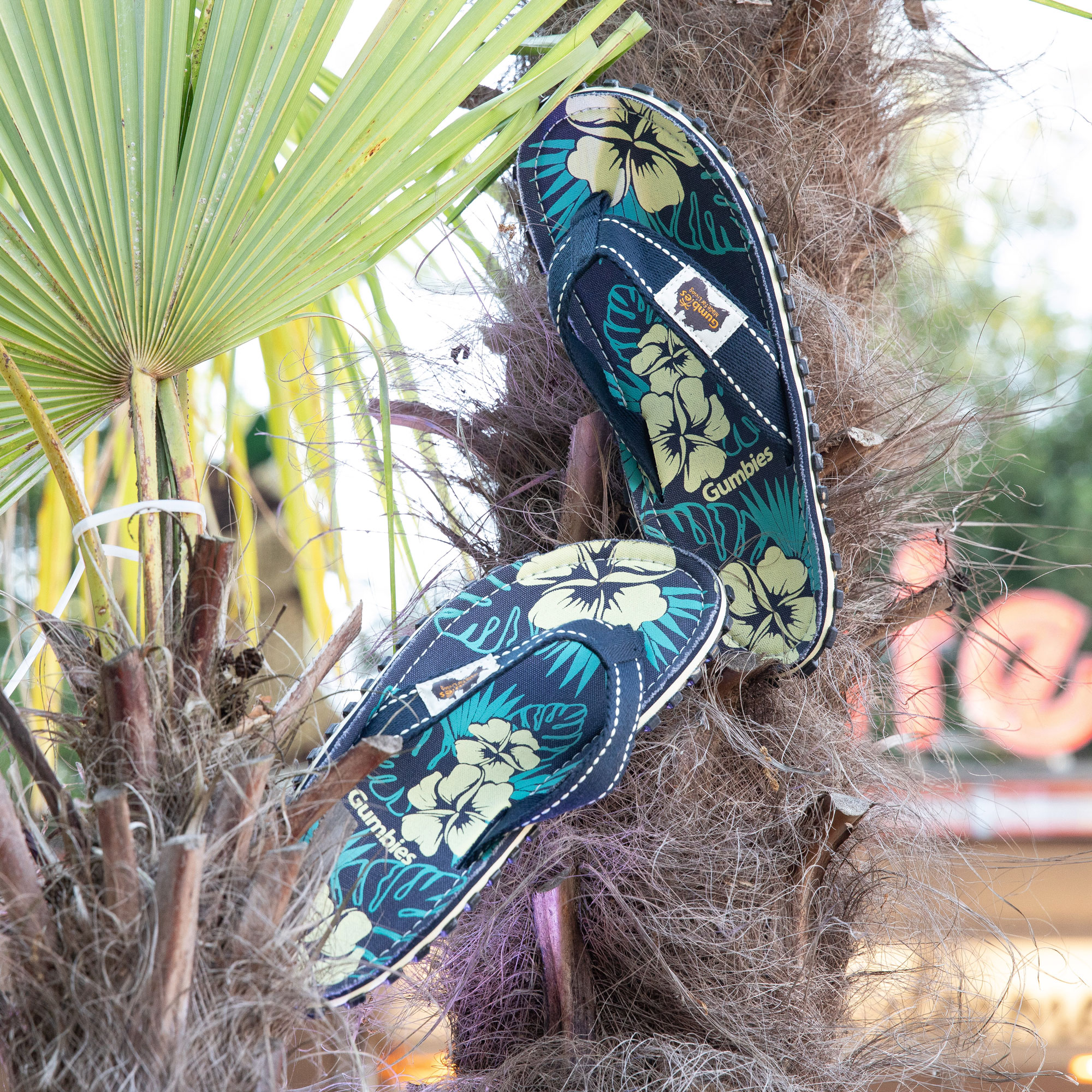 Blue Hibiscus – Original Flip Flops