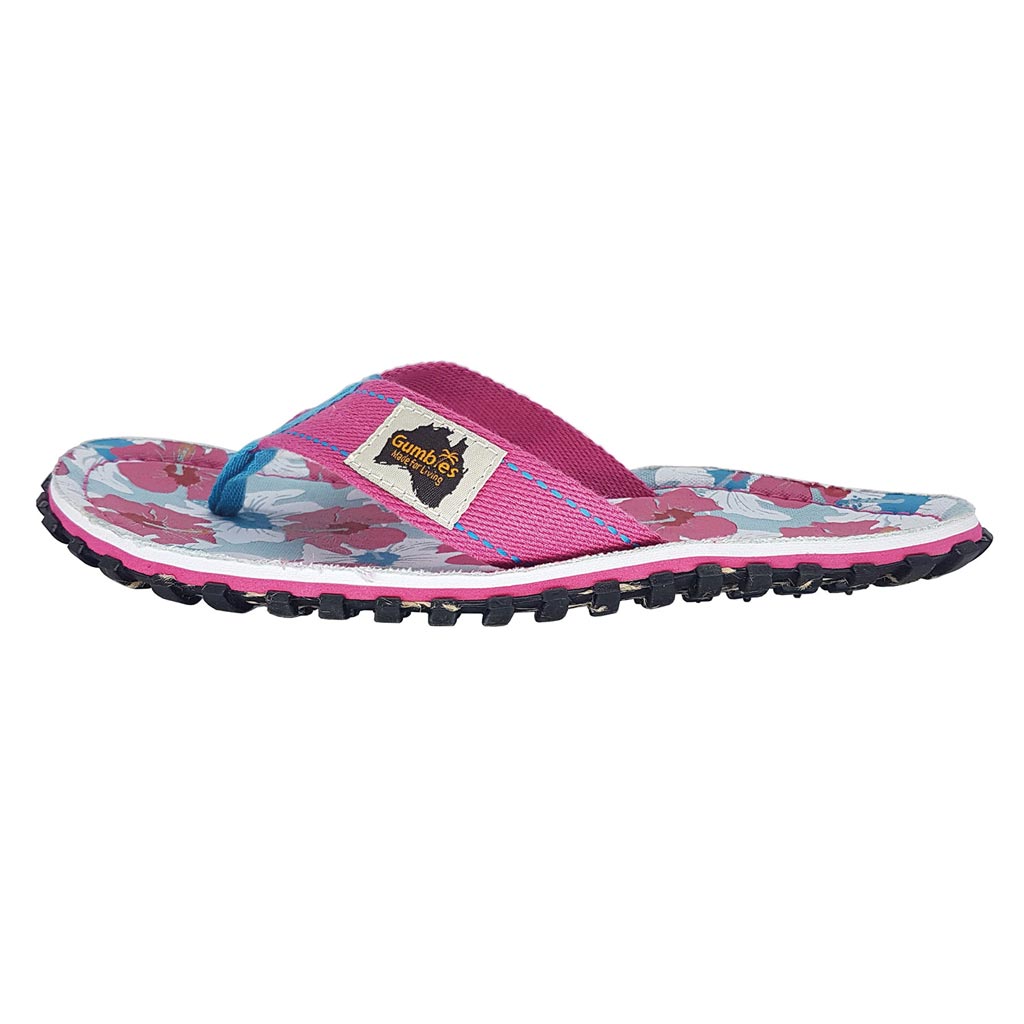 Mixed Hibiscus – Original Flip Flops