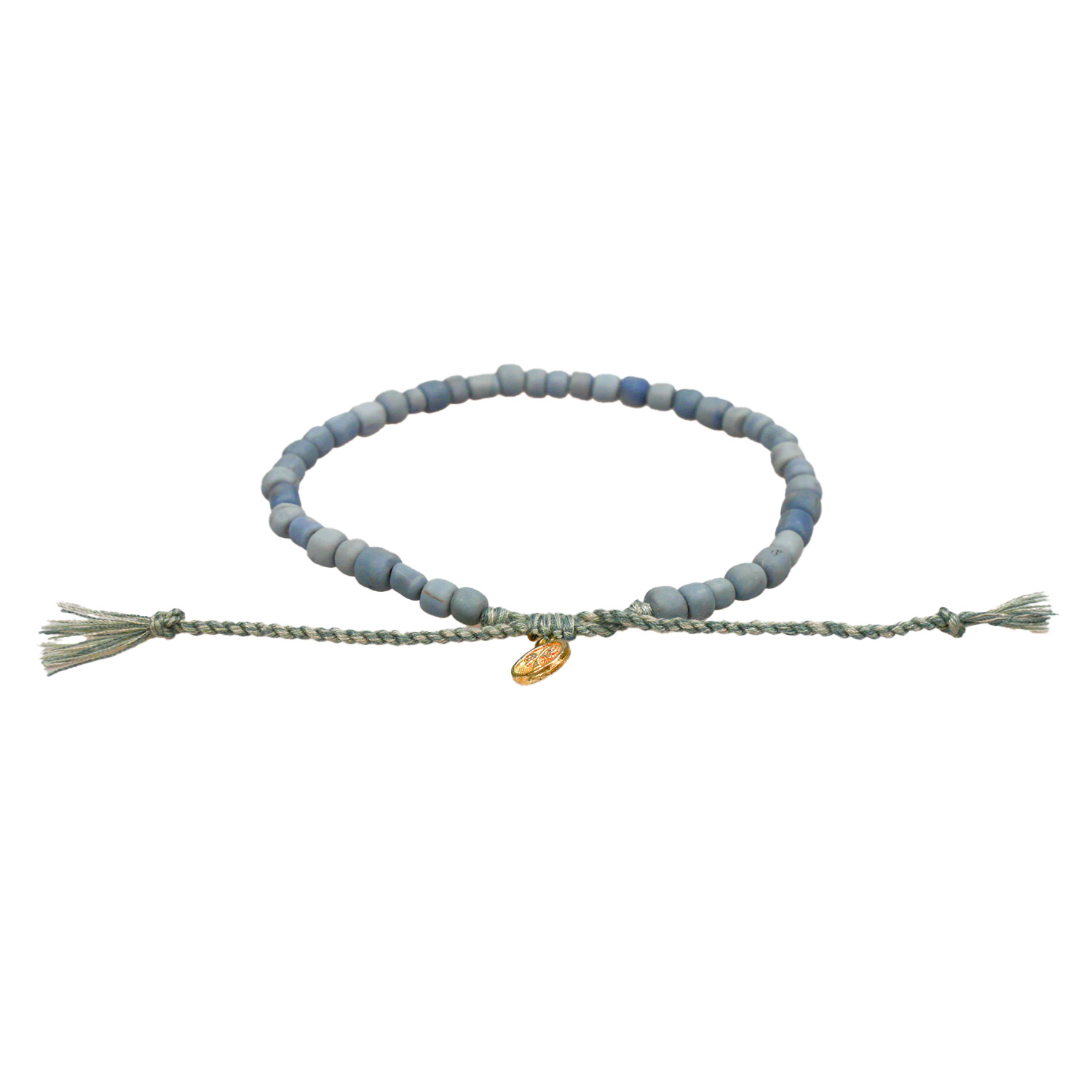Fußkettchen Labuana Beaded – Grey Fußkettchen Labuana Beaded – Grey