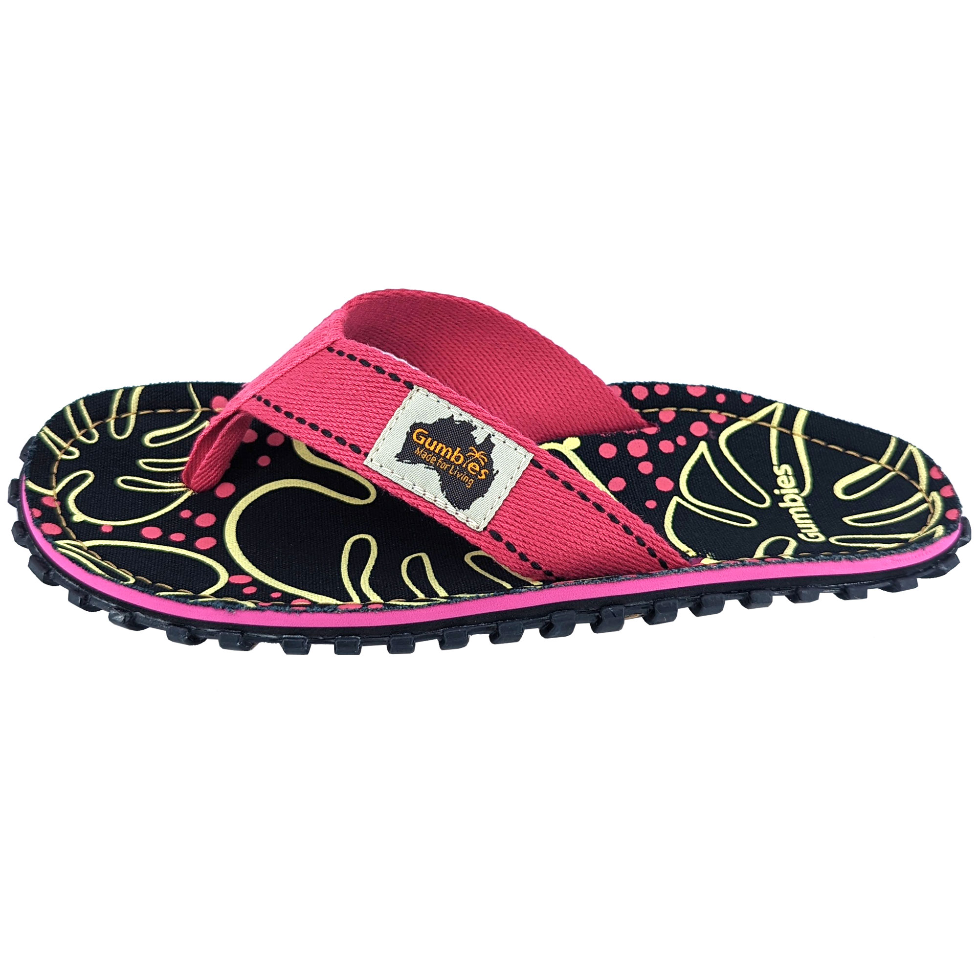 Tropical Black – Original Flip Flops