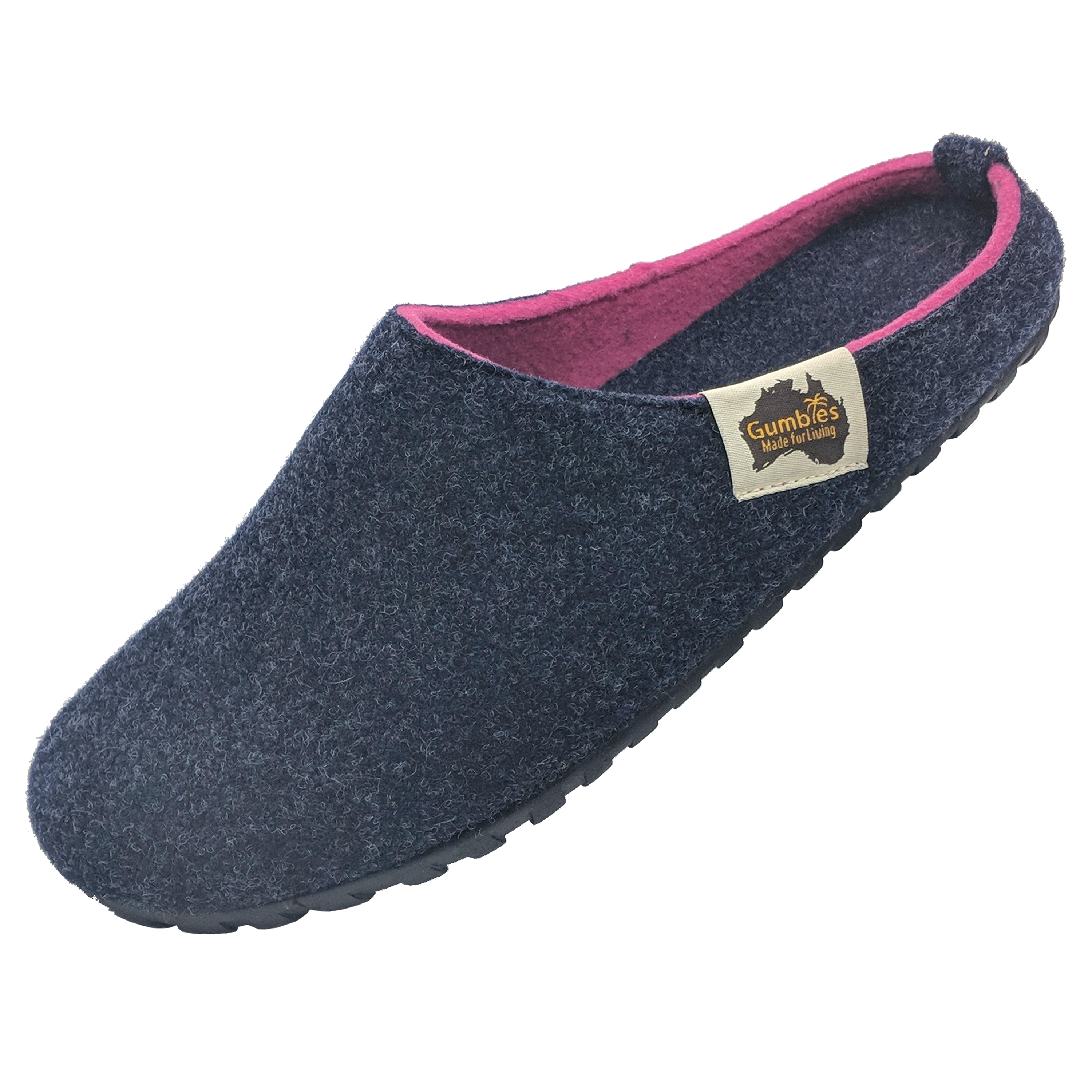 GUMBIES – Outback Slipper, NAVY-PINK