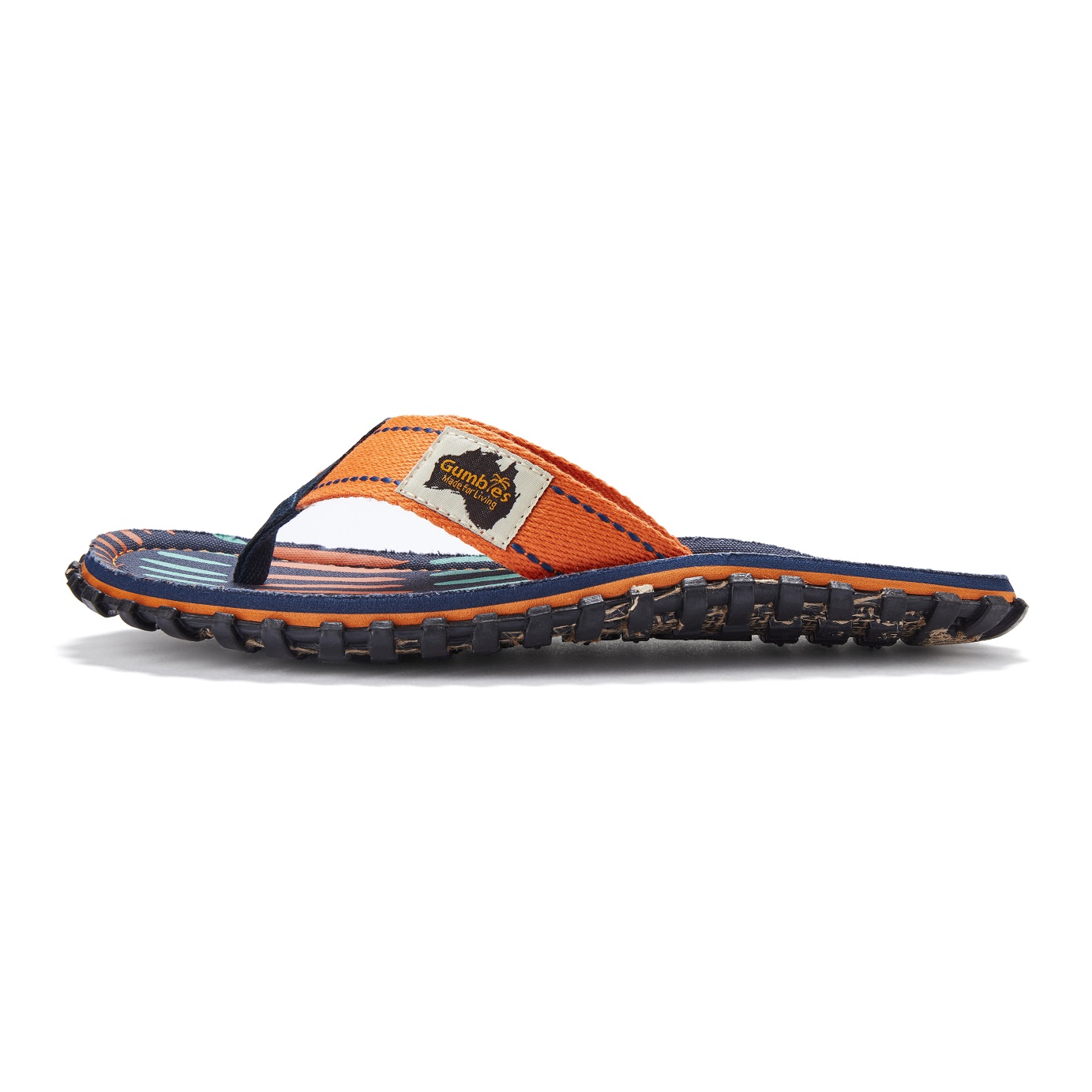 Tangerine Burst – Kids Original Flip Flops