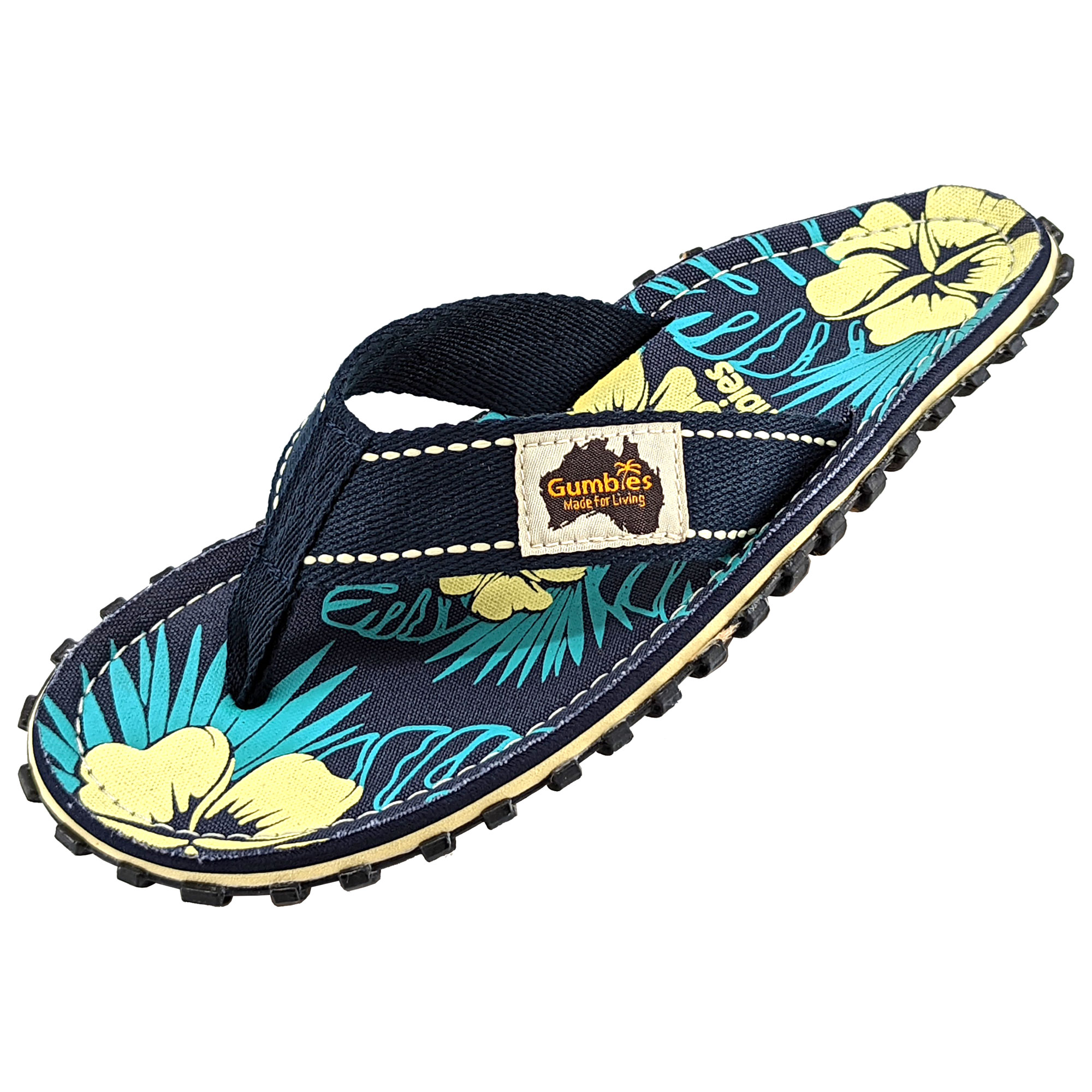 Blue Hibiscus – Original Flip Flops