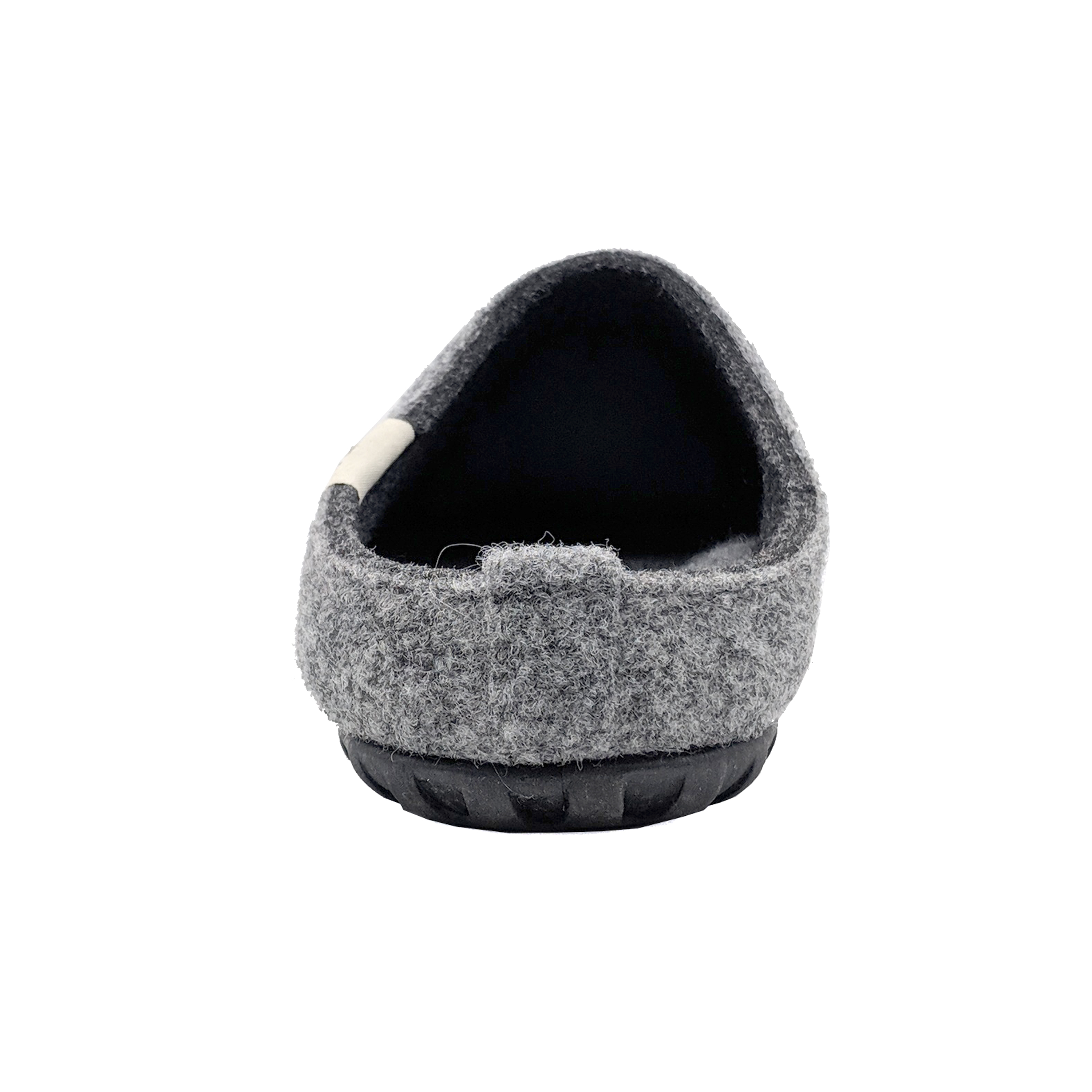 GUMBIES Set – Slipper, GREY-CHARCOAL mit Nagellack Pale Grey