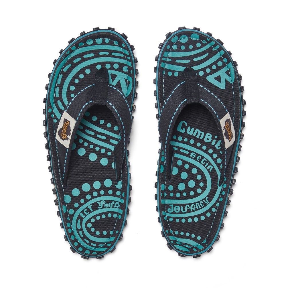Flip Flops Set – Dotty mit dem Nagellack Turmalin