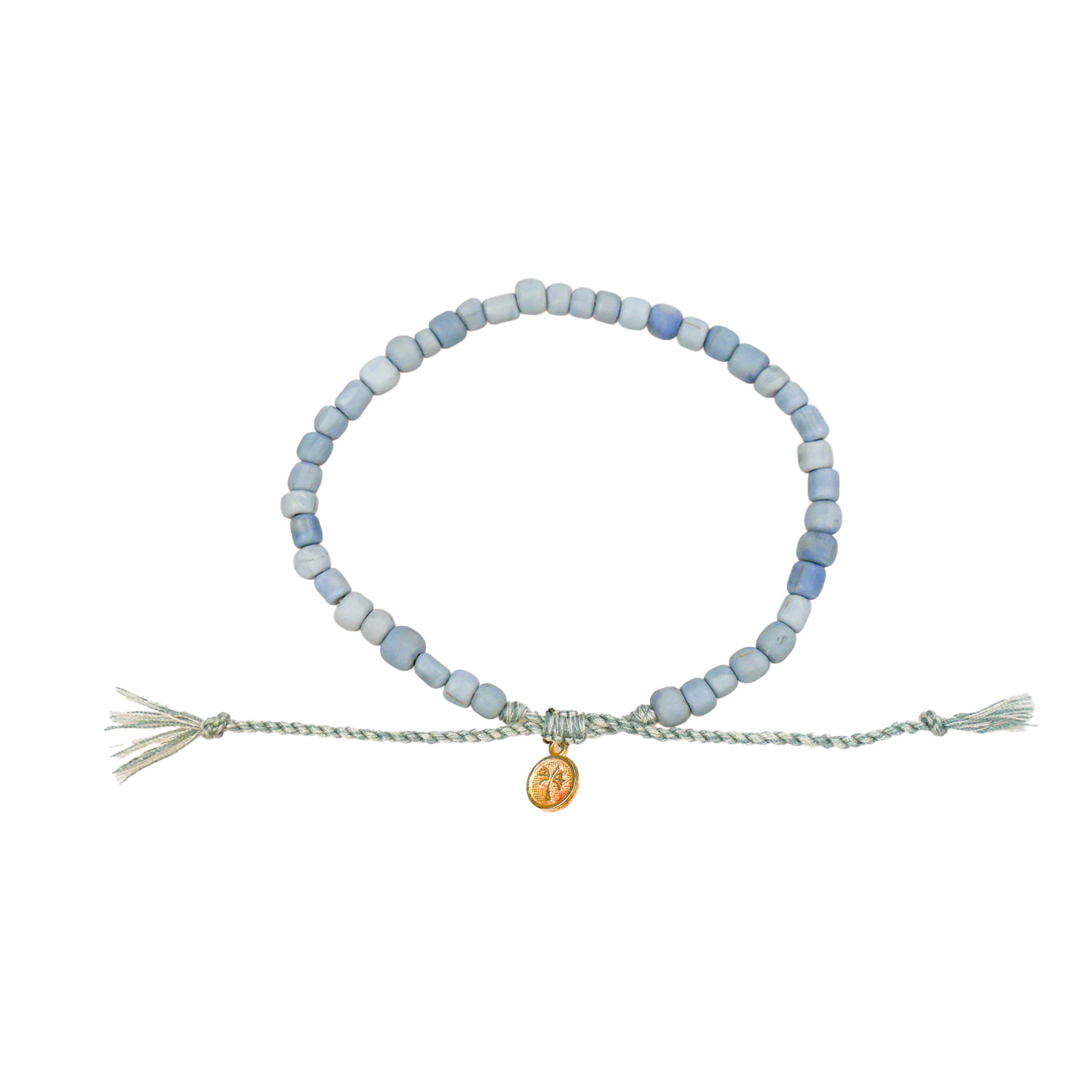 Fußkettchen Labuana Beaded – Grey Fußkettchen Labuana Beaded – Grey