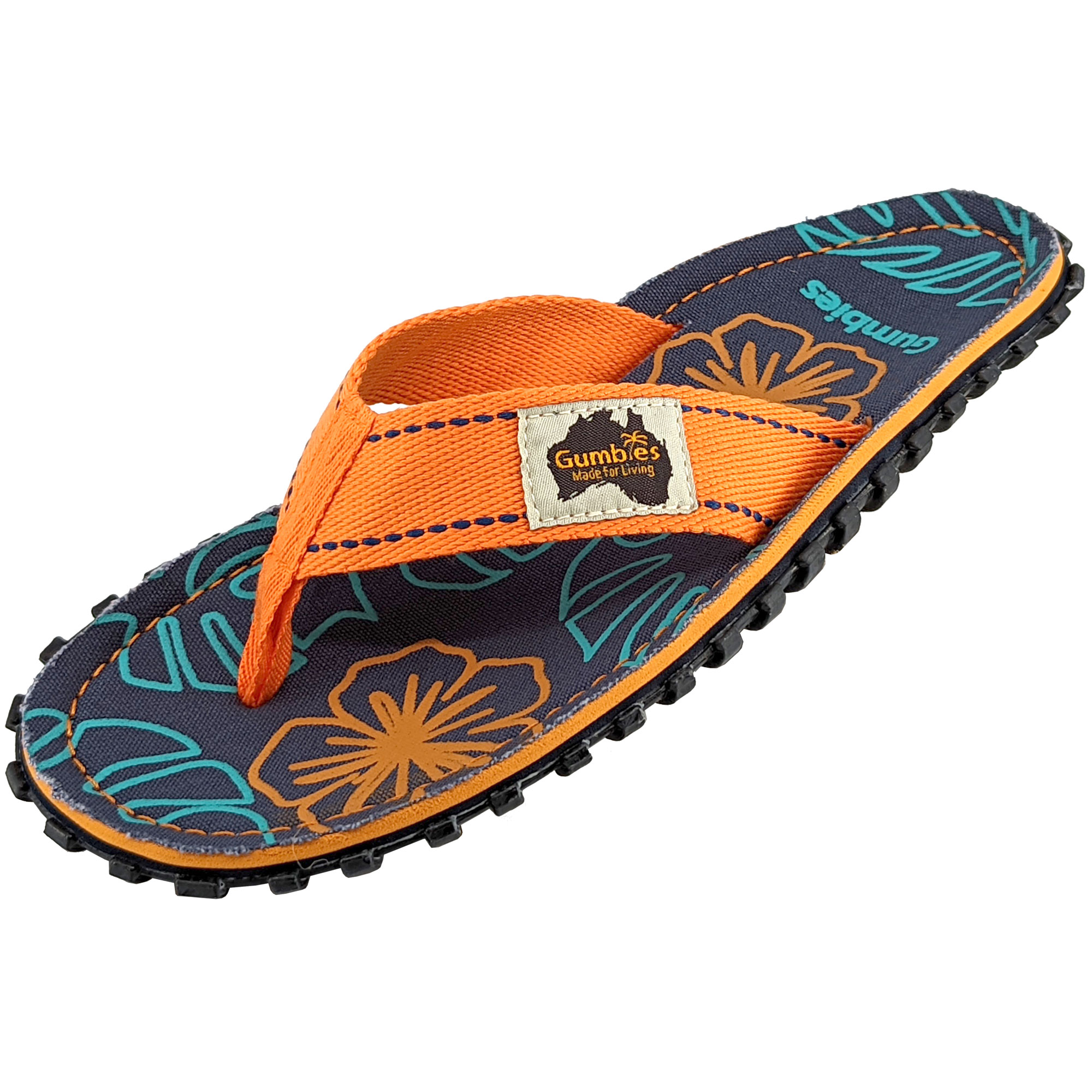 Orange Hibiscus – Original Flip Flops
