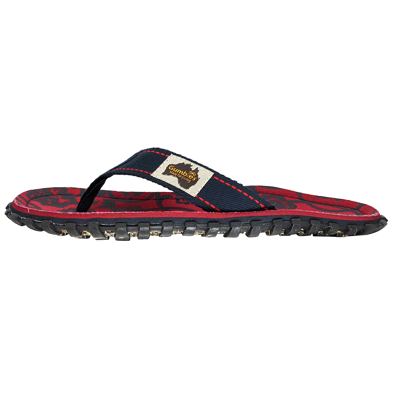 Red & Blue Rose – Original Flip Flops