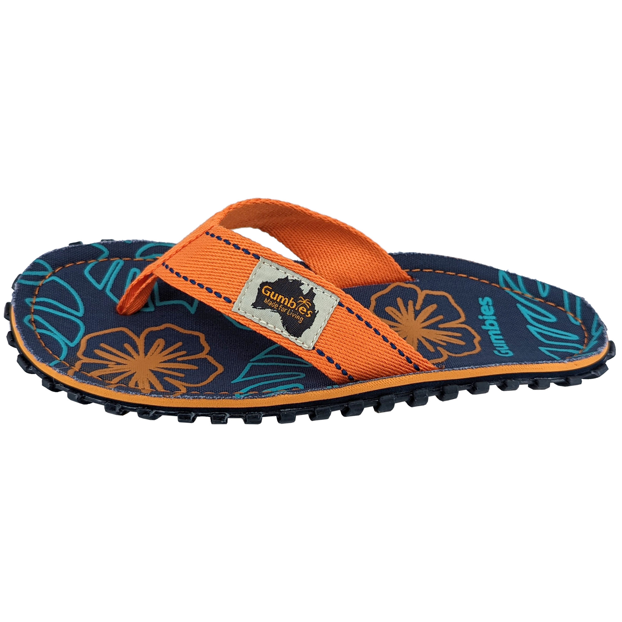 Orange Hibiscus – Original Flip Flops