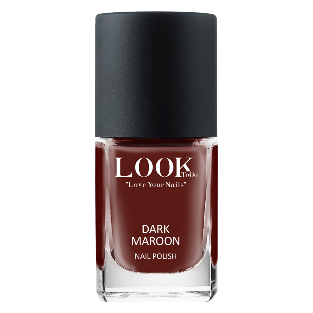 Nagellack "Dark Maroon" von Look-To-Go