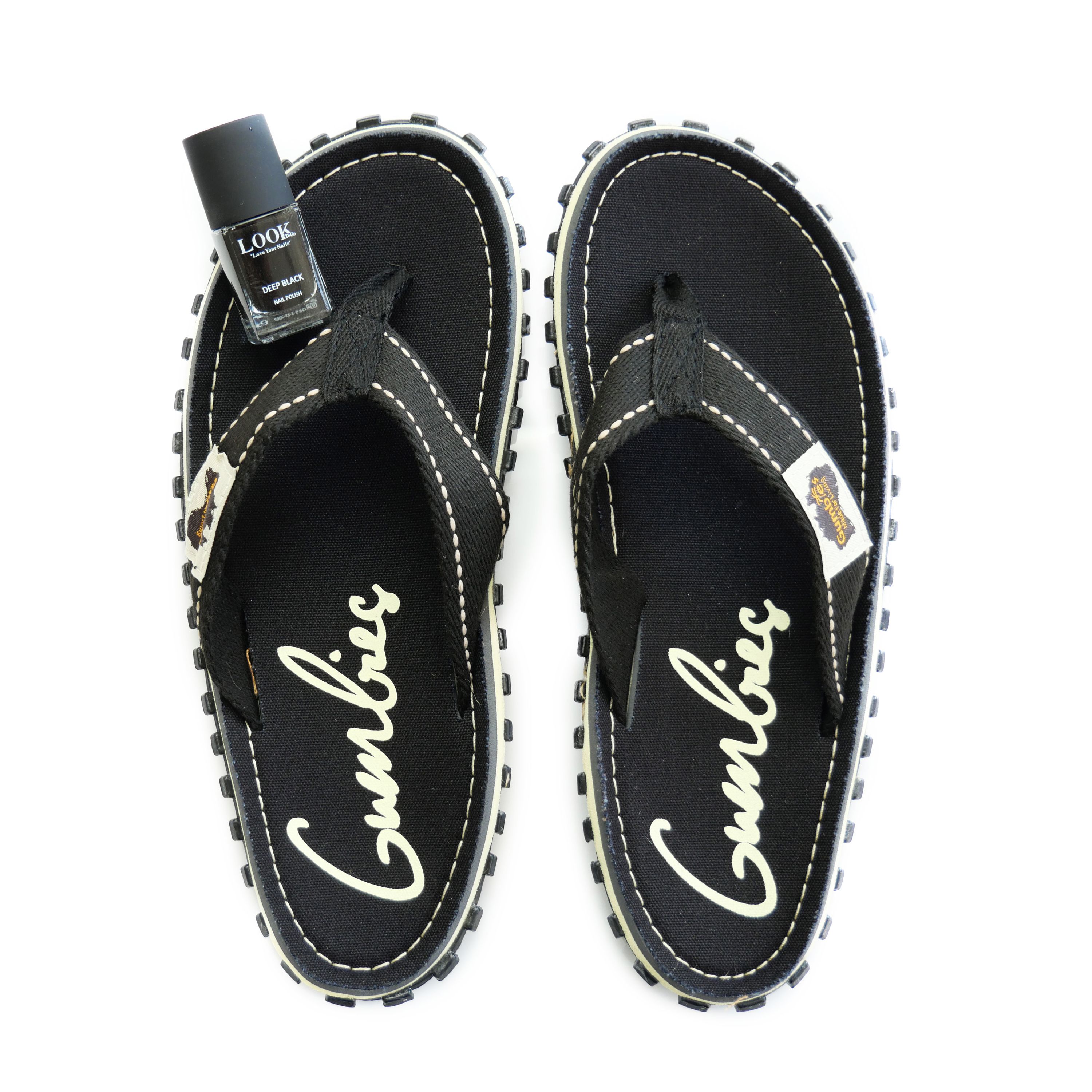 Set Original Flip Flops – Black mit dem Nagellack Deep Black Set Original Flip Flops – Black mit dem Nagellack Deep Black