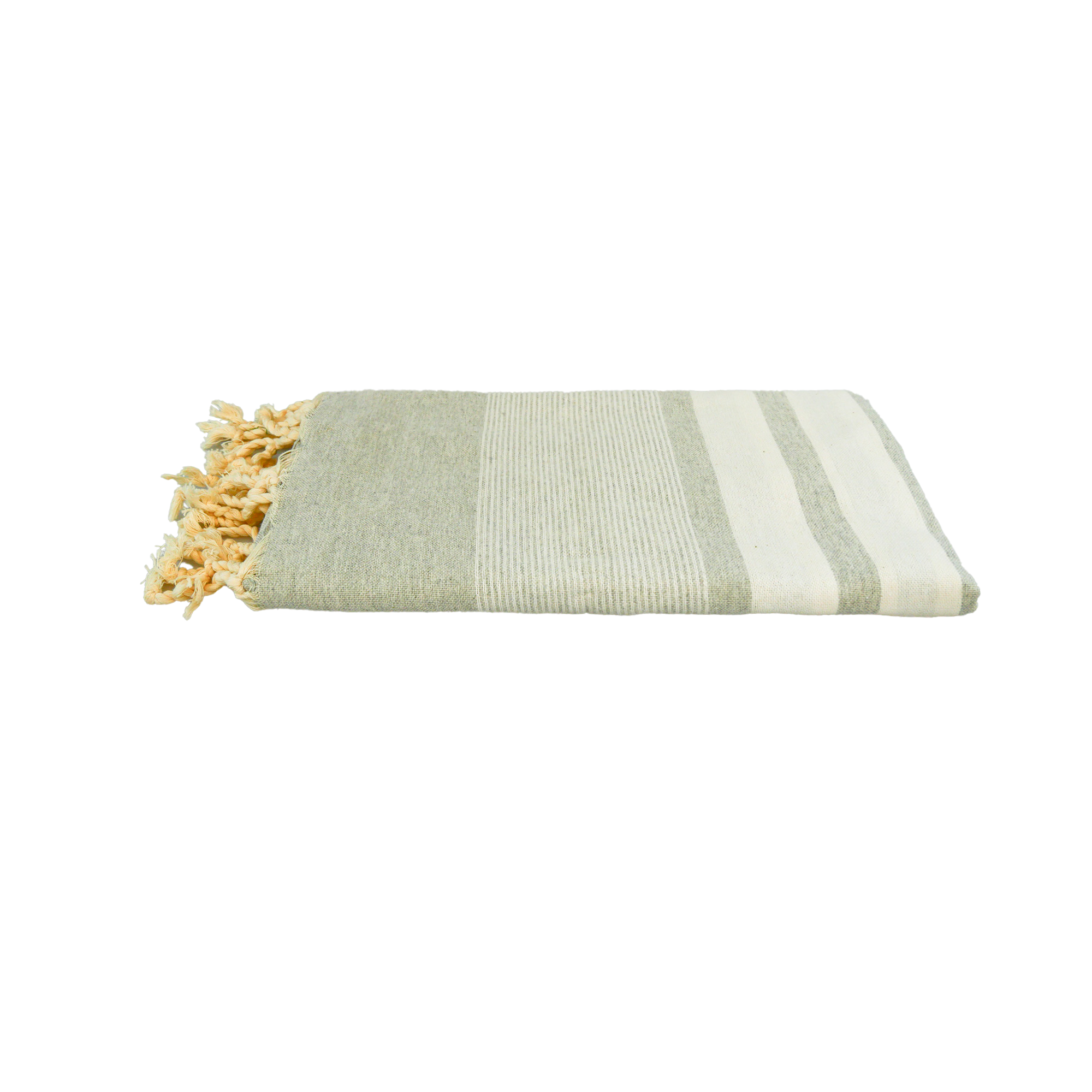 Strandtuch Stripes – Hellgrau