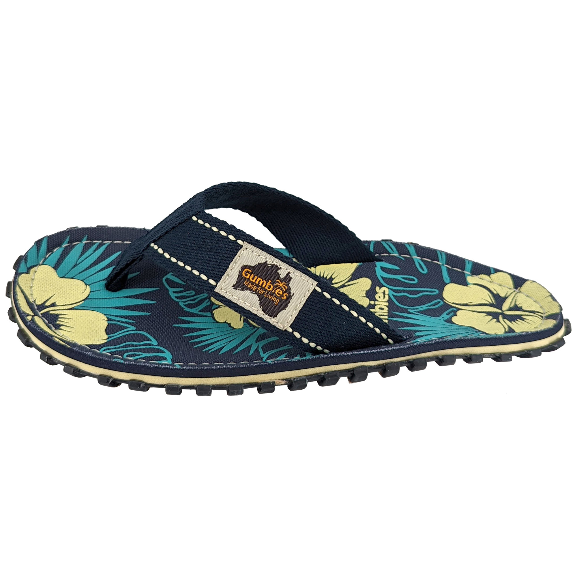 Blue Hibiscus – Original Flip Flops