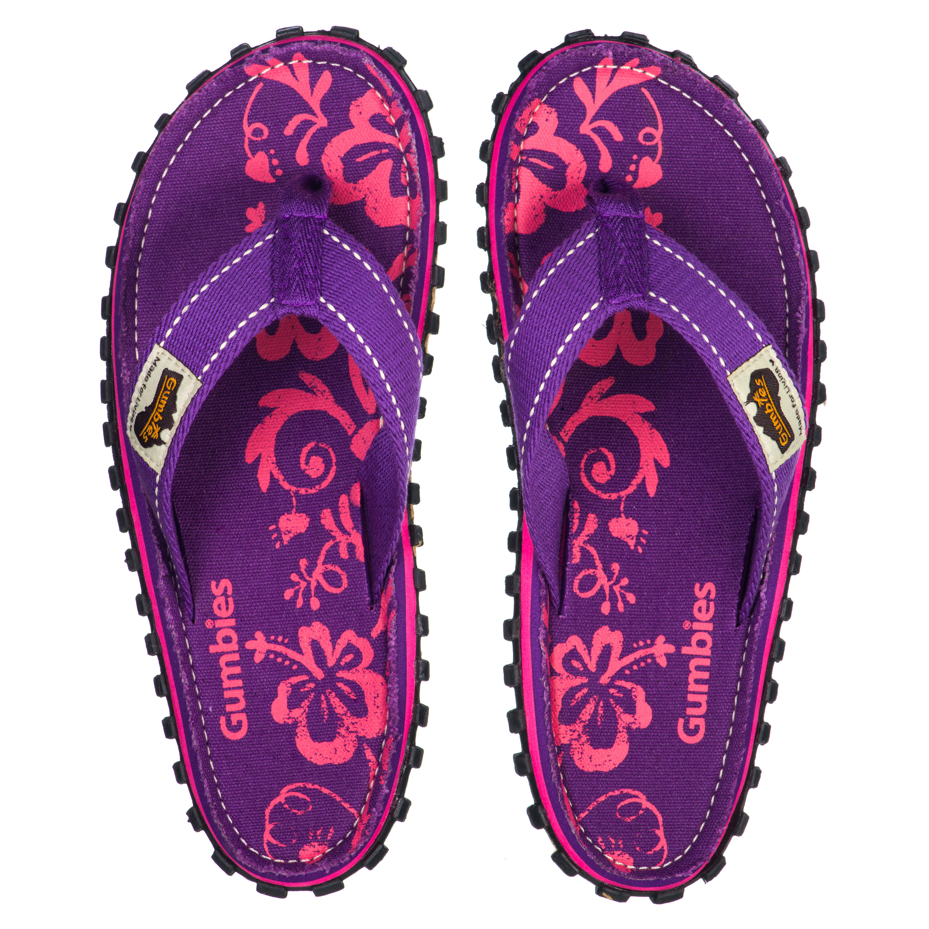 Purple Hibiscus – Original Flip Flops