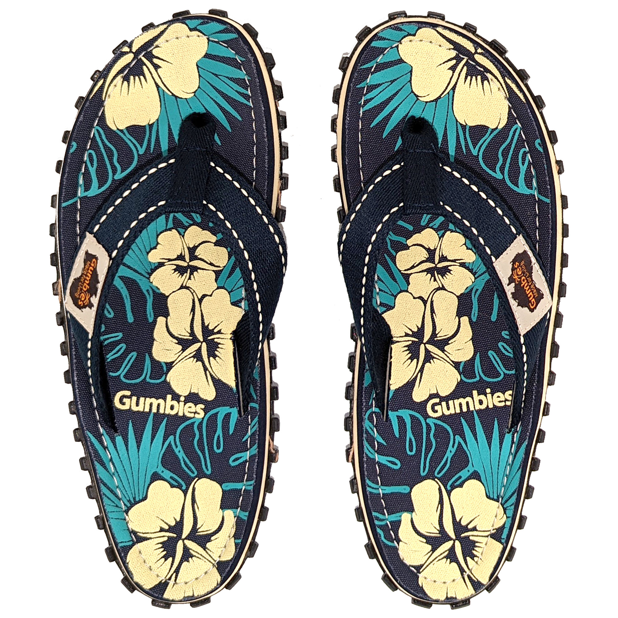 Blue Hibiscus – Original Flip Flops