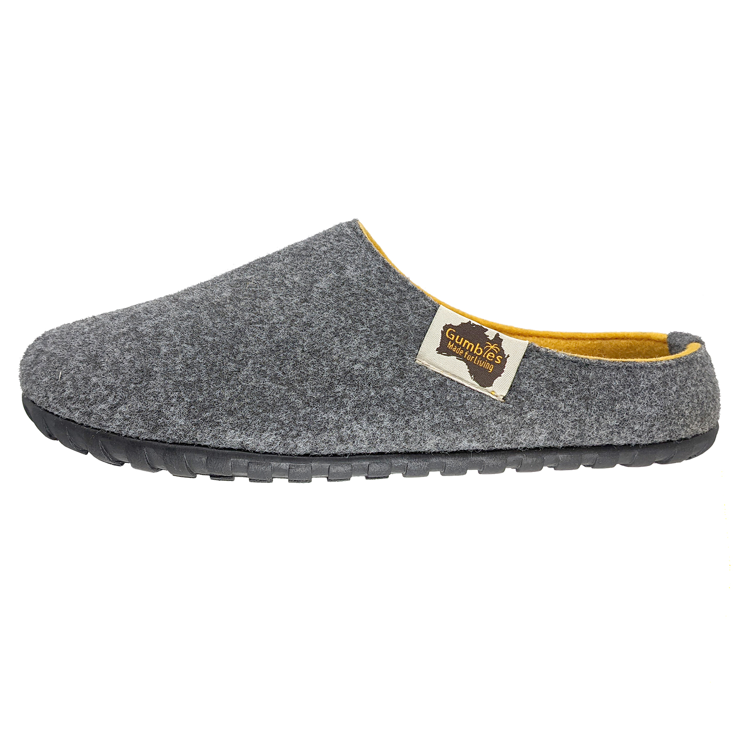 GUMBIES – Outback Slipper, GREY-CURRY