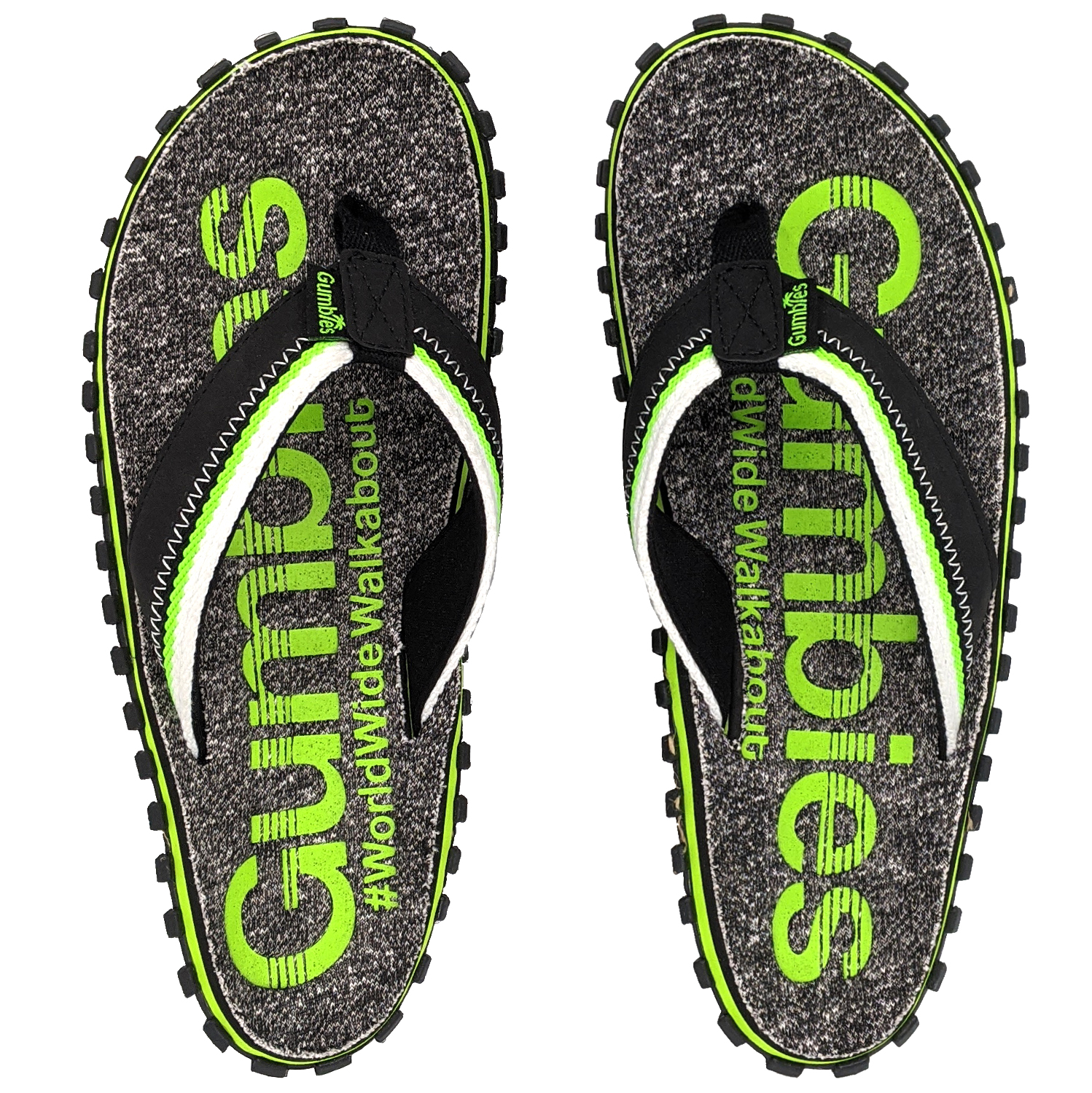 GUMBIES Zehentrenner Cairns – Lime 