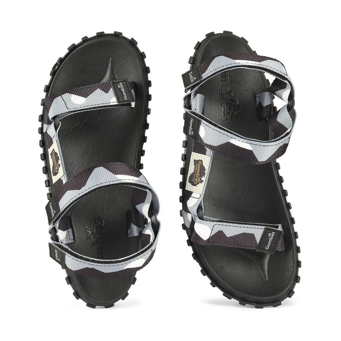 GUMBIES – Scrambler, Black/Grey