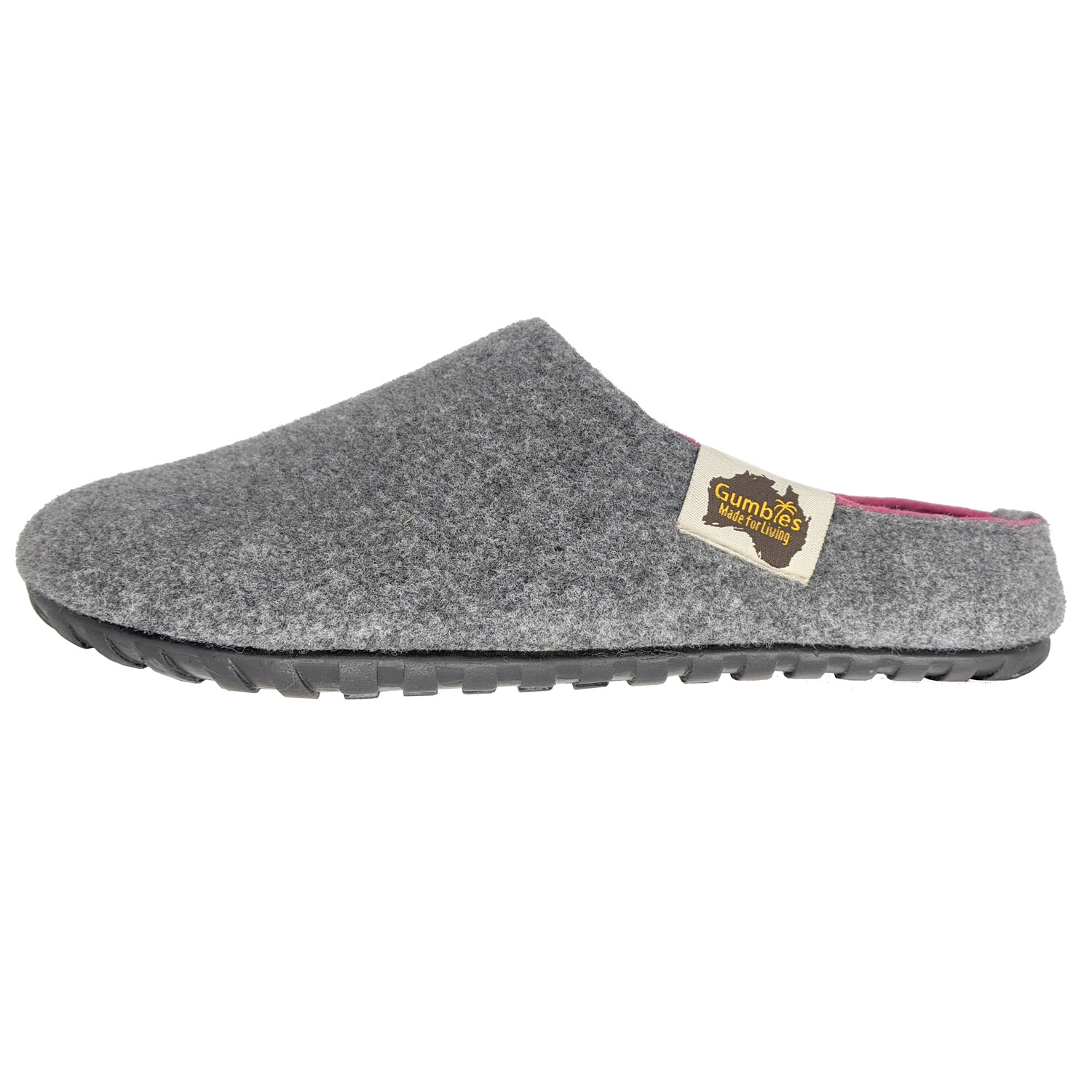 GUMBIES – Outback Slipper, GREY-PINK 
